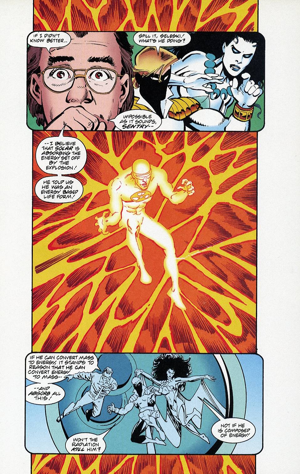 Read online Solar, Man of the Atom comic -  Issue #50 - 7