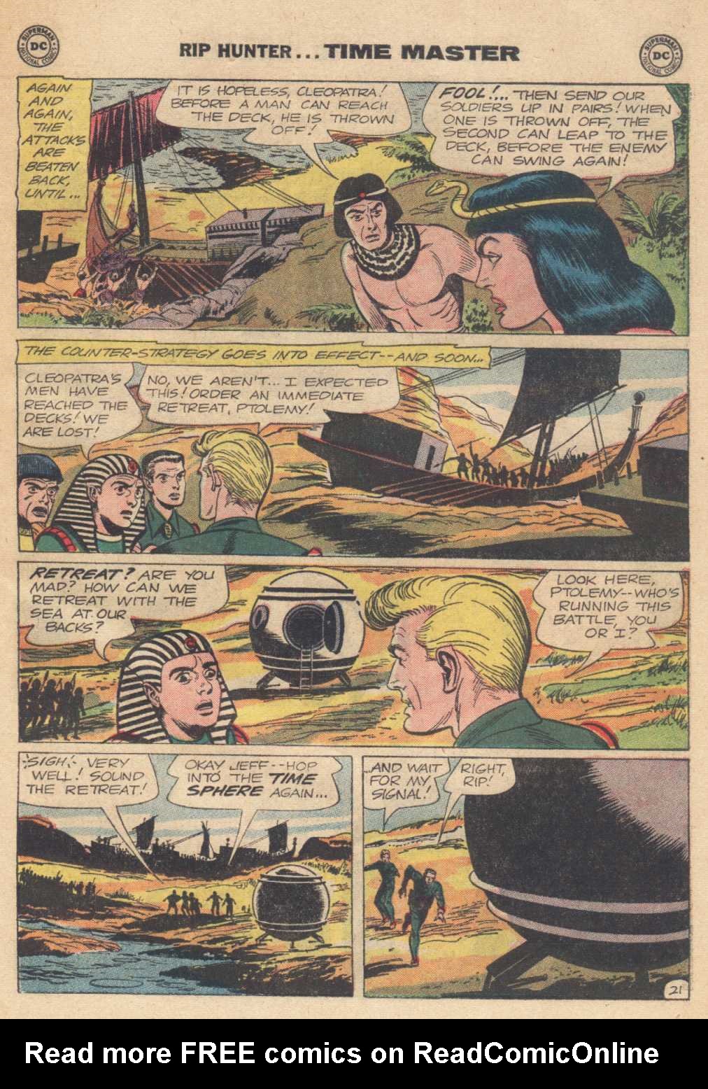 Read online Rip Hunter...Time Master comic -  Issue #19 - 24