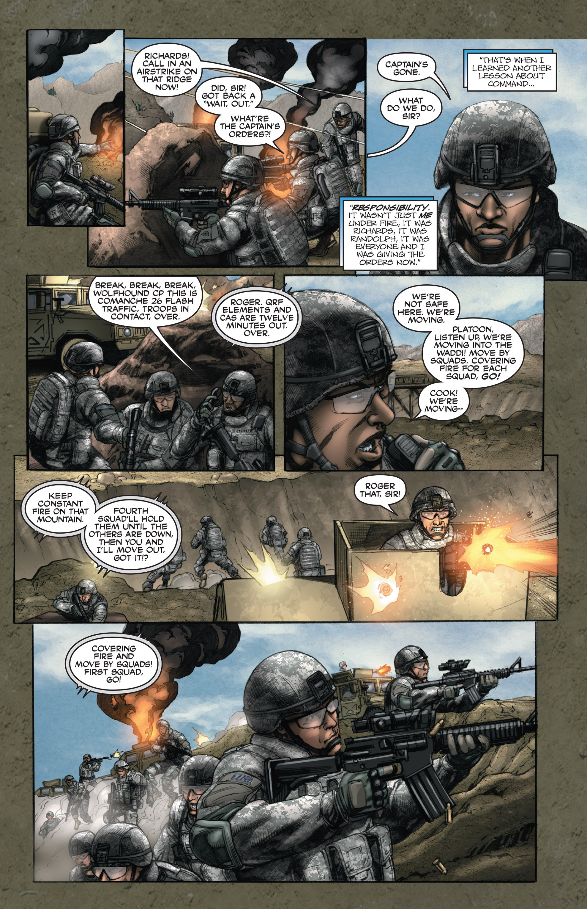 Read online America's Army comic -  Issue #14 - 15