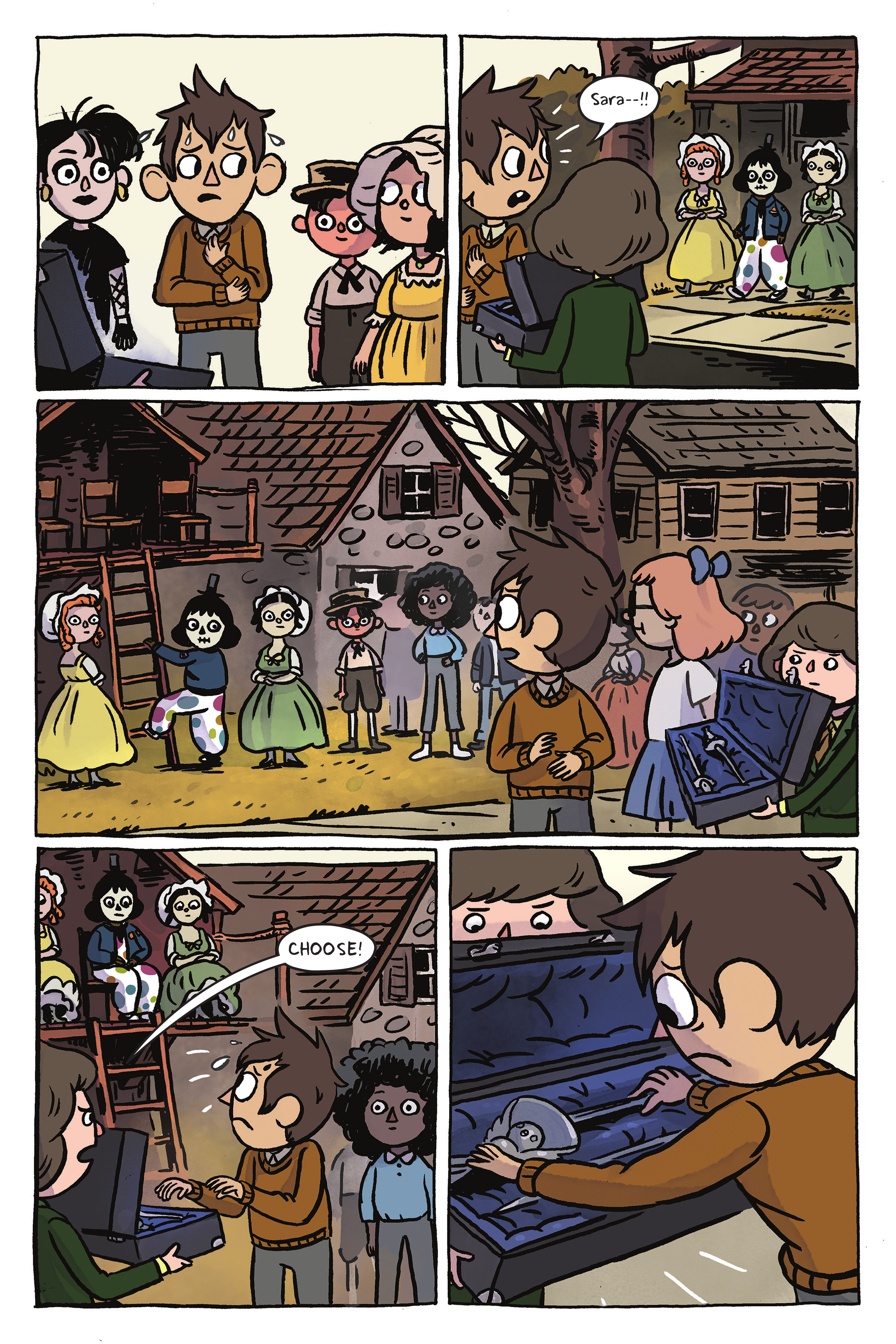 Read online Over the Garden Wall: Distillatoria comic -  Issue # TPB - 92