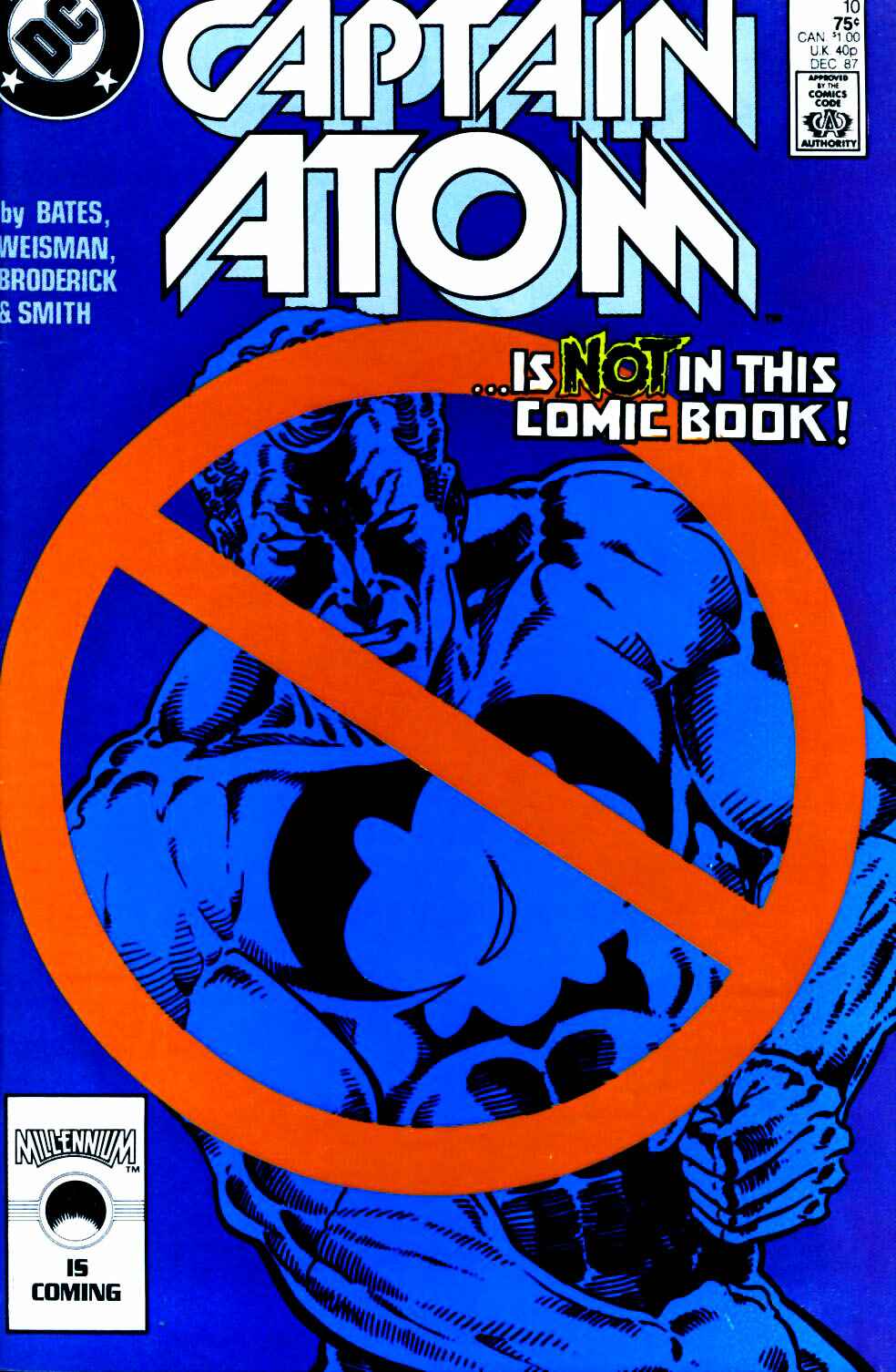 Read online Captain Atom (1987) comic -  Issue #10 - 1