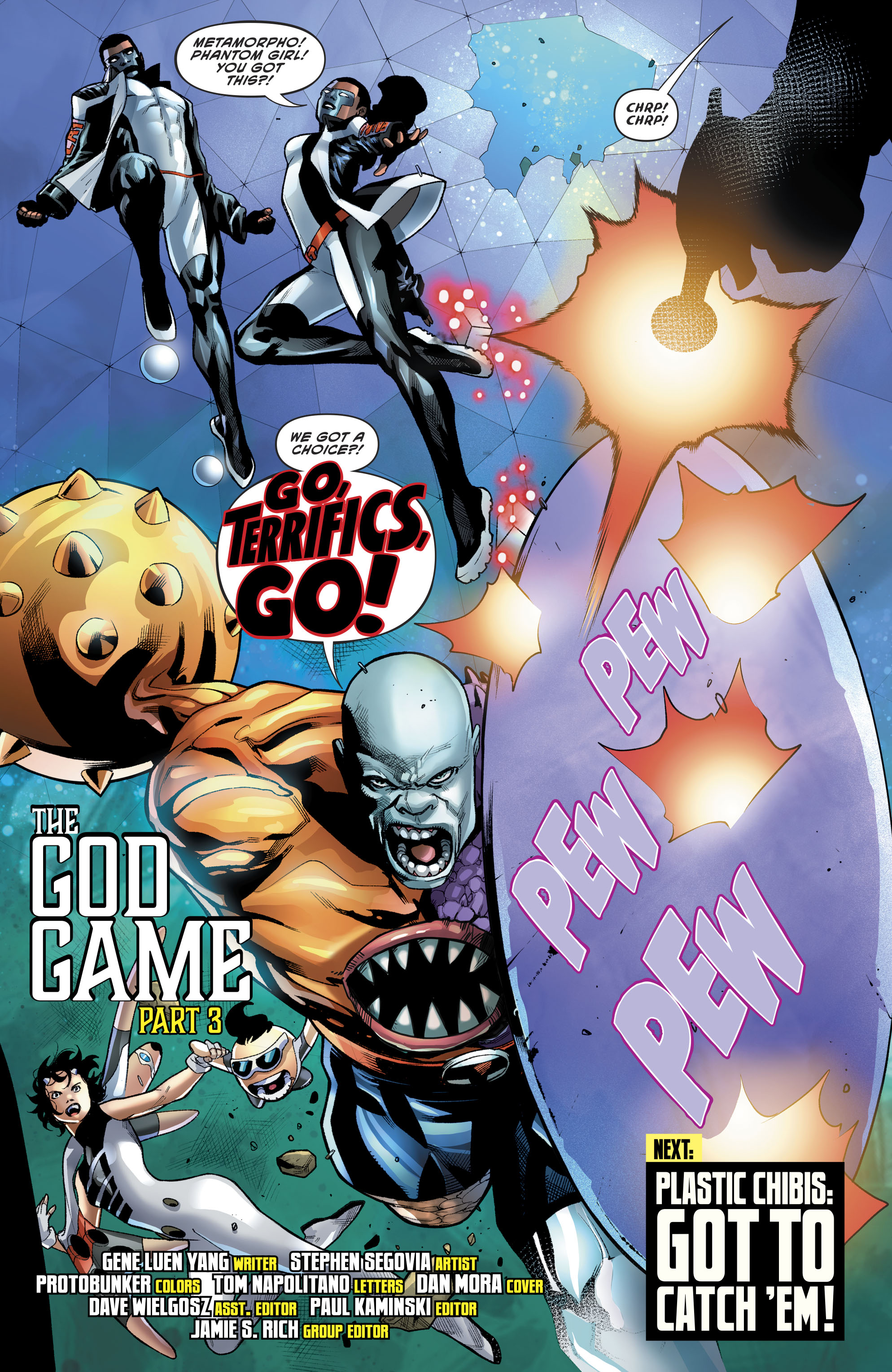 Read online The Terrifics comic -  Issue #17 - 22