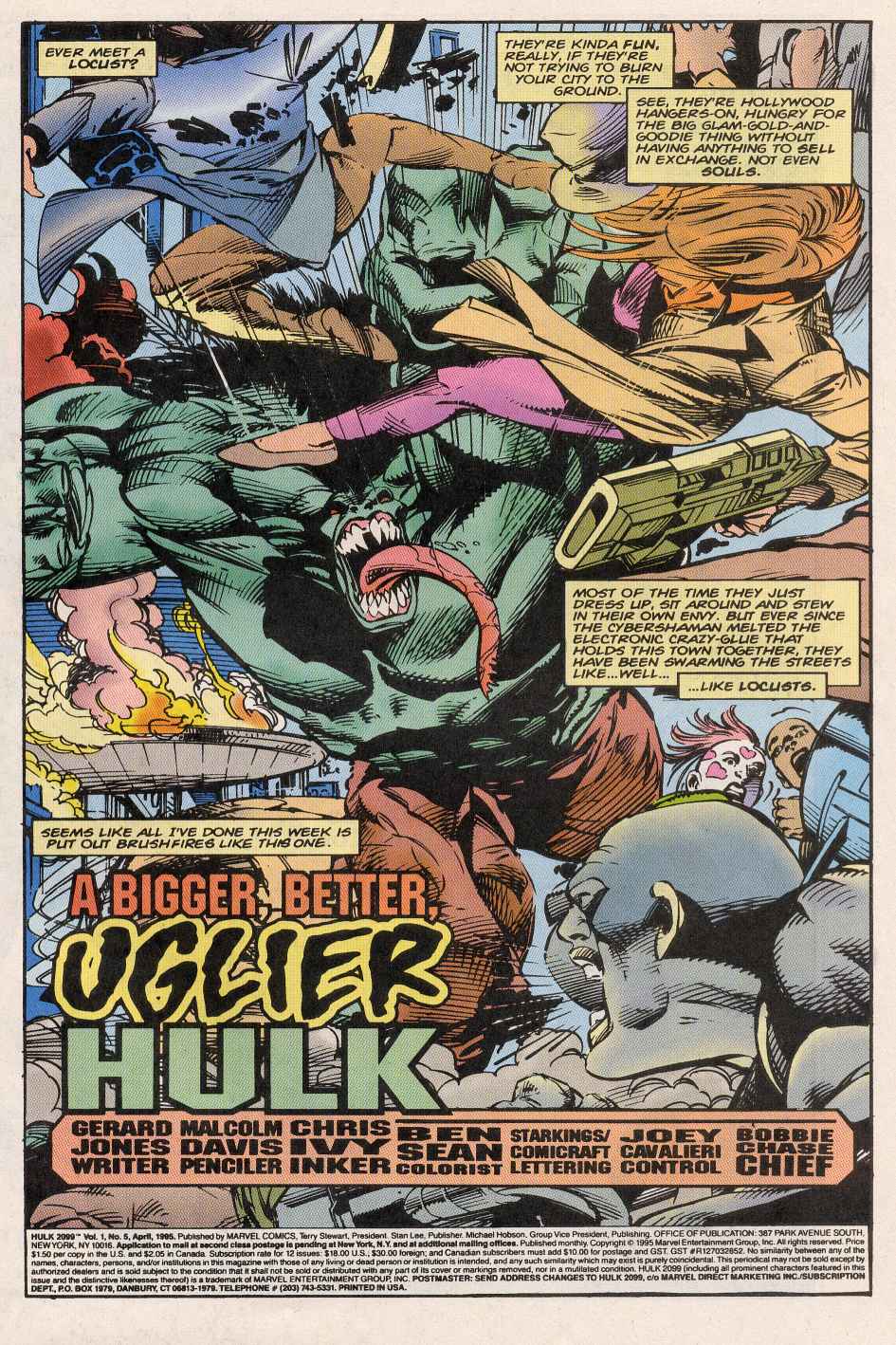 Read online Hulk 2099 comic -  Issue #5 - 2