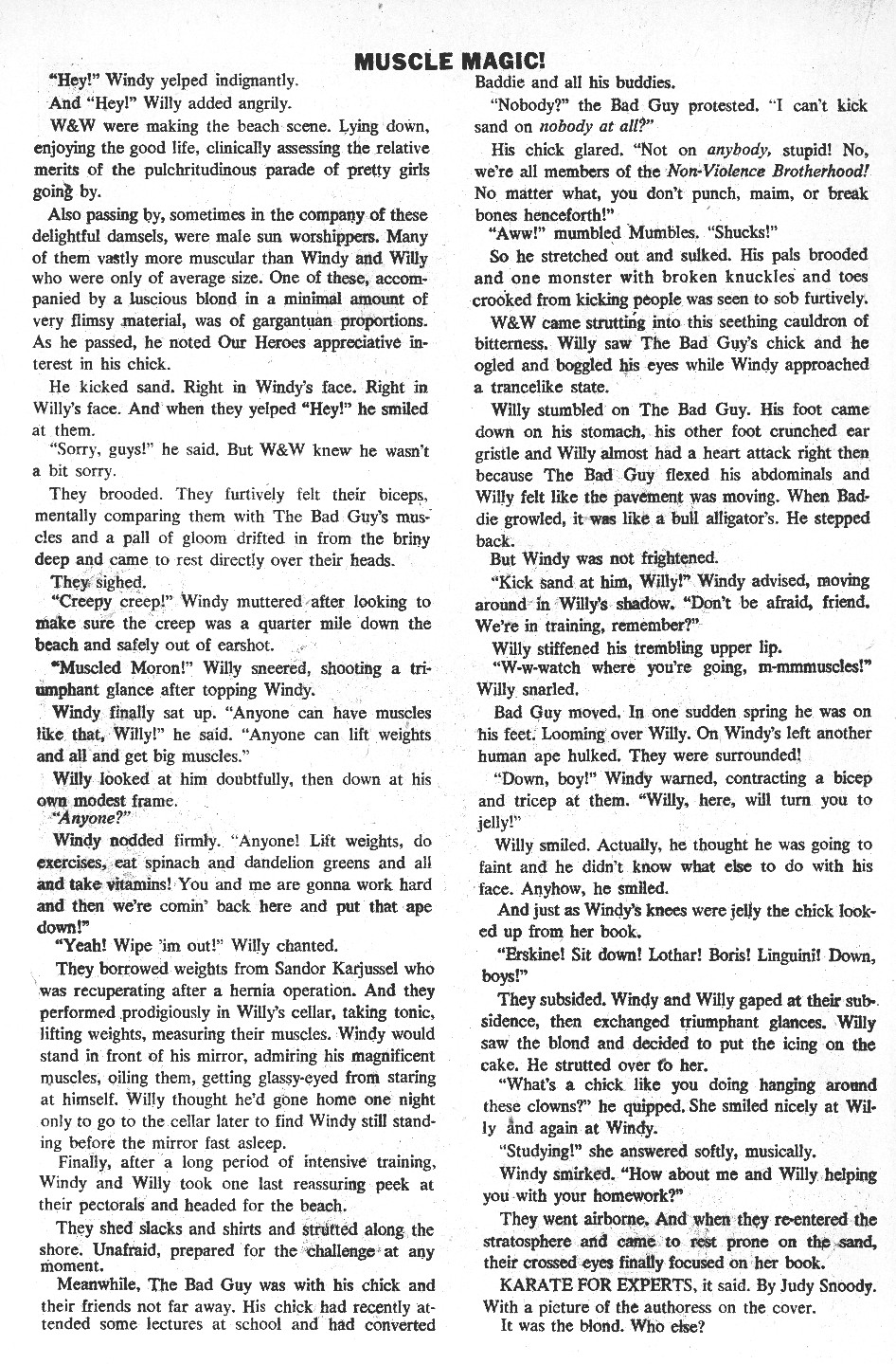 Read online Windy and Willy comic -  Issue #3 - 22