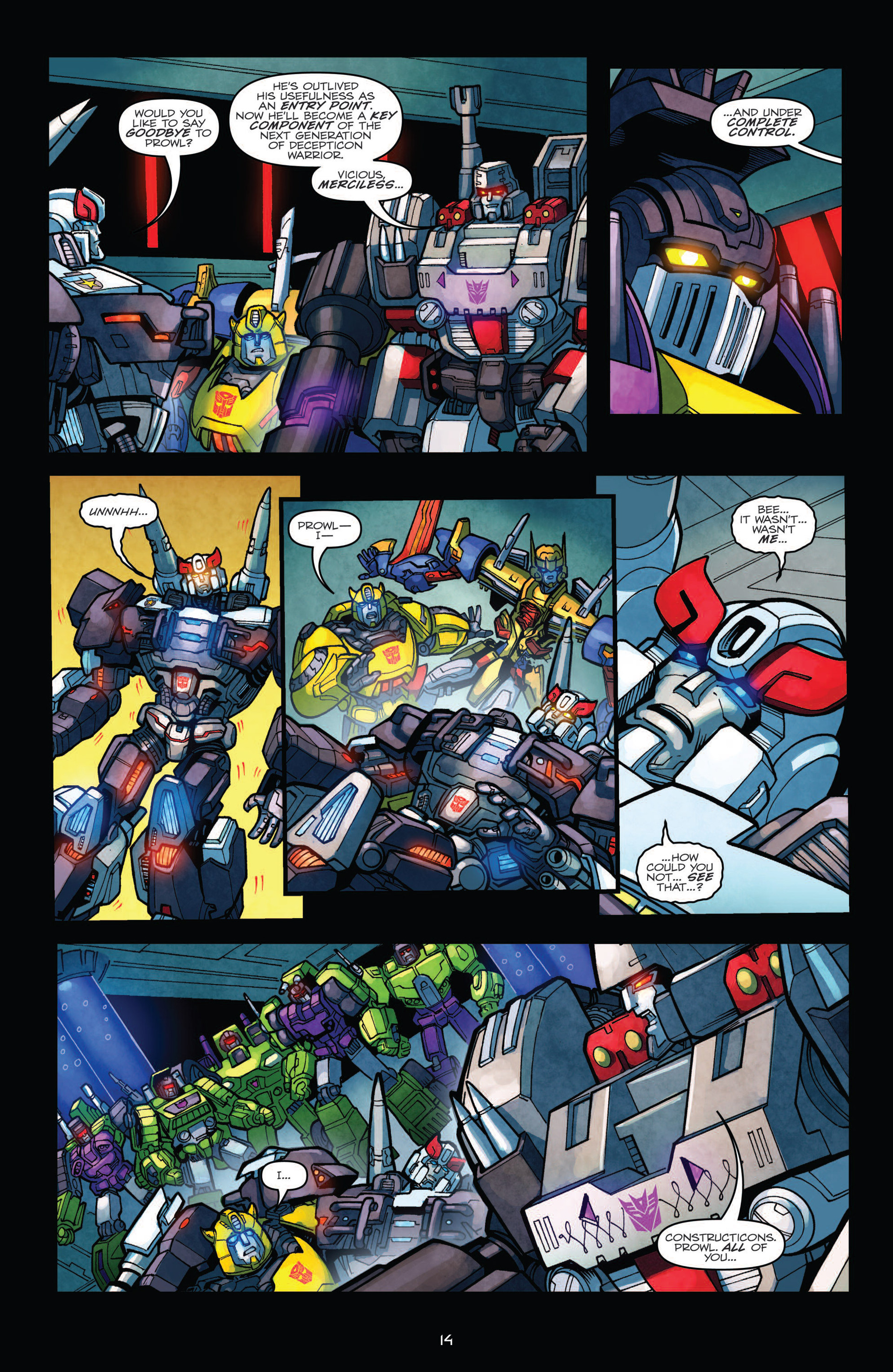 Read online Transformers: Robots In Disguise (2012) comic -  Issue #14 - 17