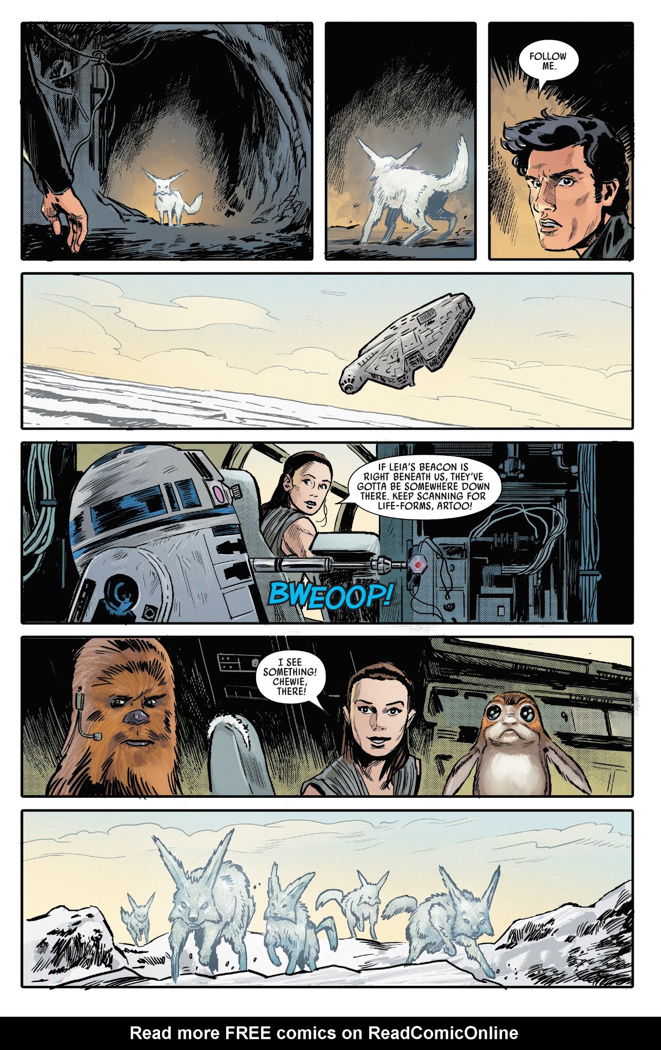 Read online Star Wars: The Last Jedi Adaptation comic -  Issue #6 - 16