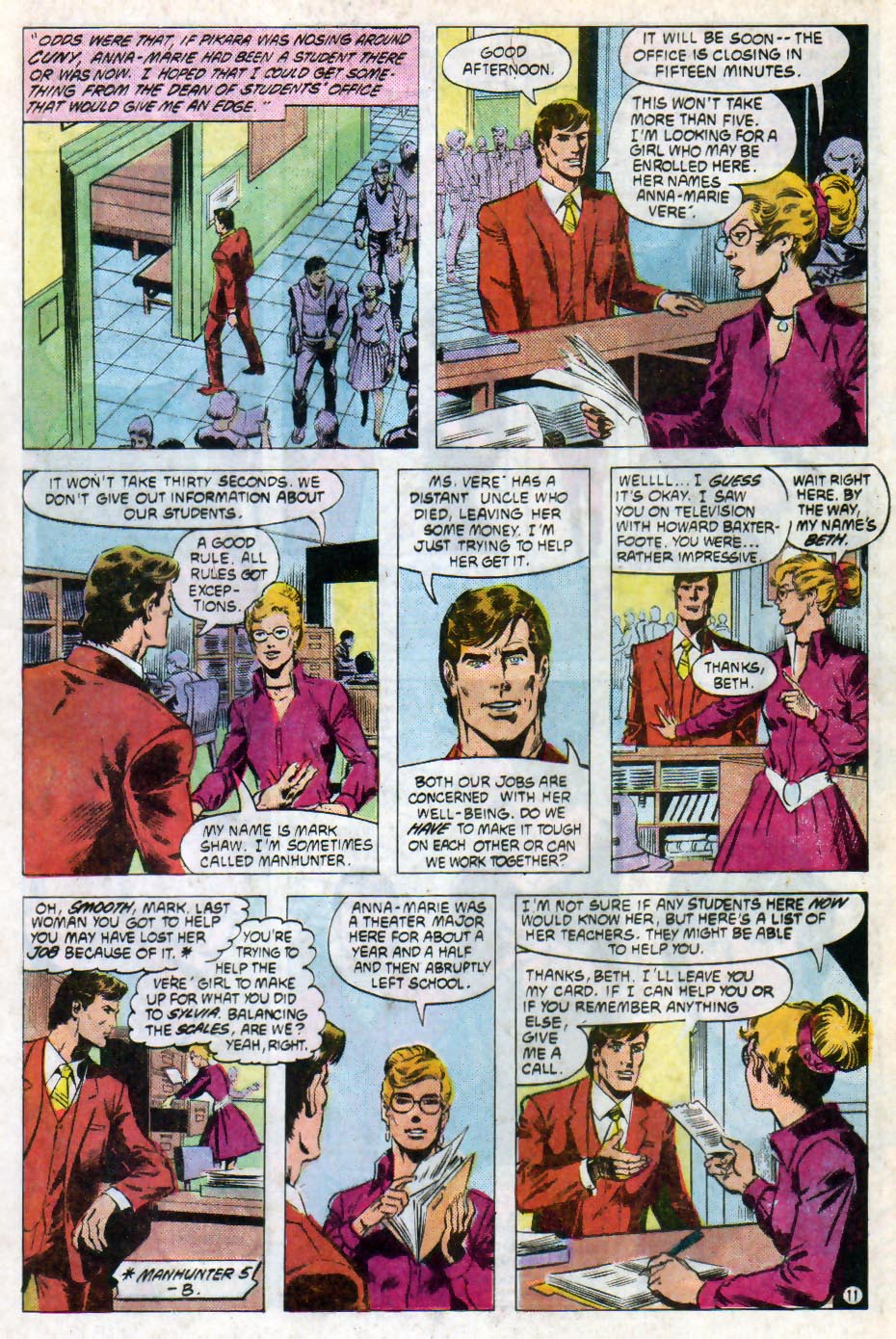 Read online Manhunter (1988) comic -  Issue #6 - 12