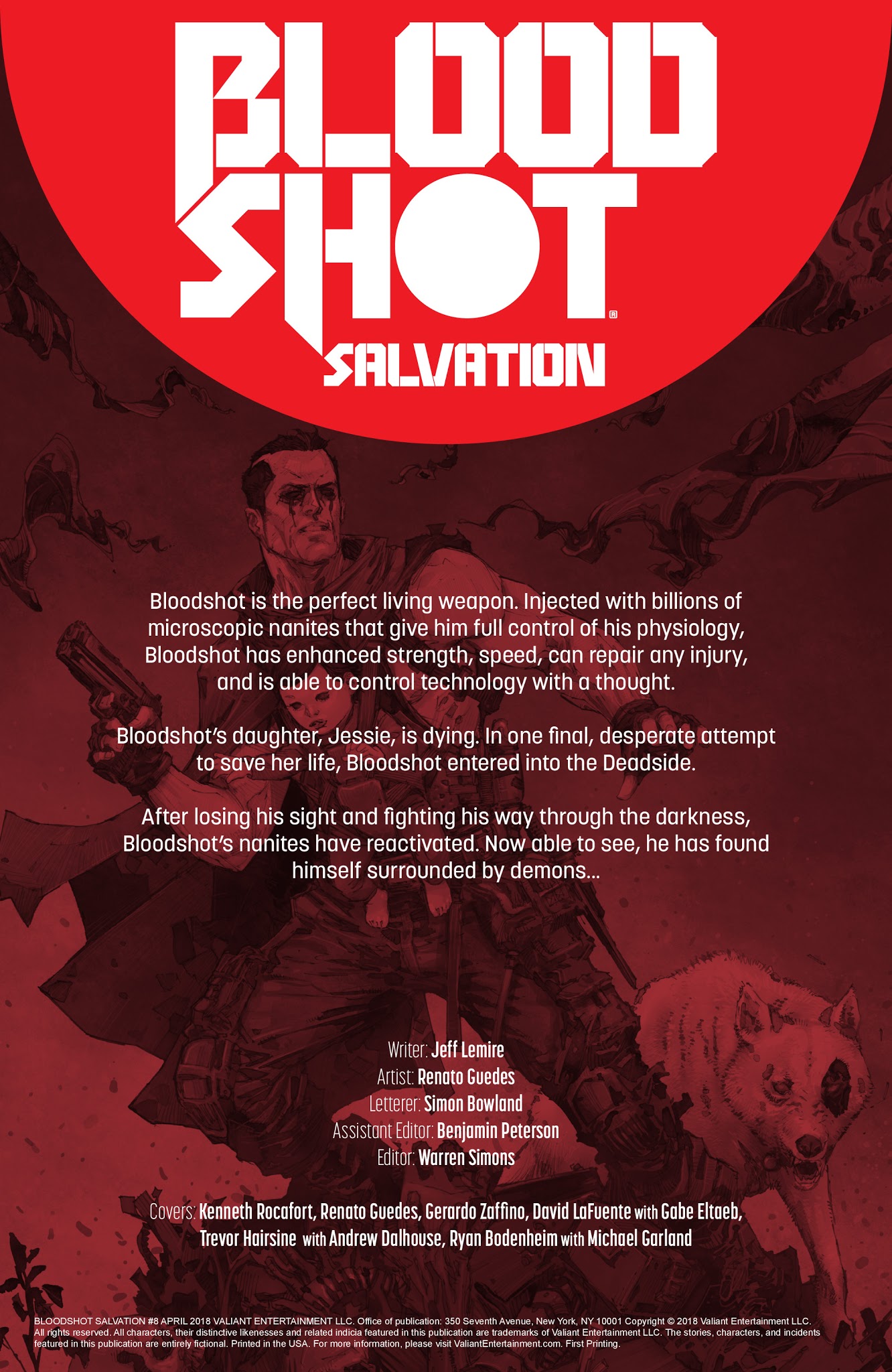 Read online Bloodshot Salvation comic -  Issue #8 - 2