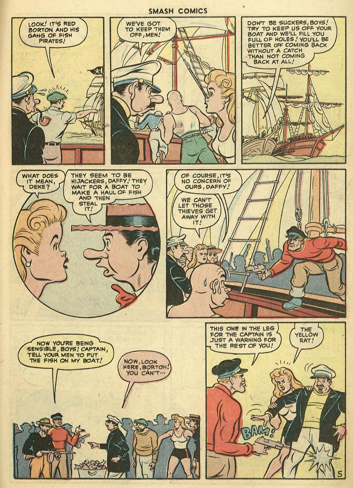 Read online Smash Comics comic -  Issue #71 - 19