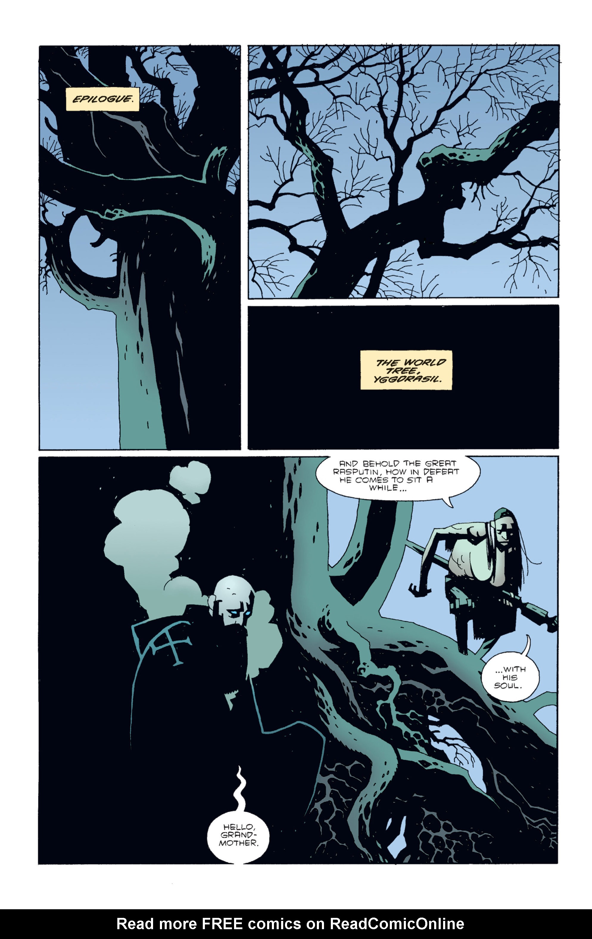 Read online Hellboy comic -  Issue #2 - 133