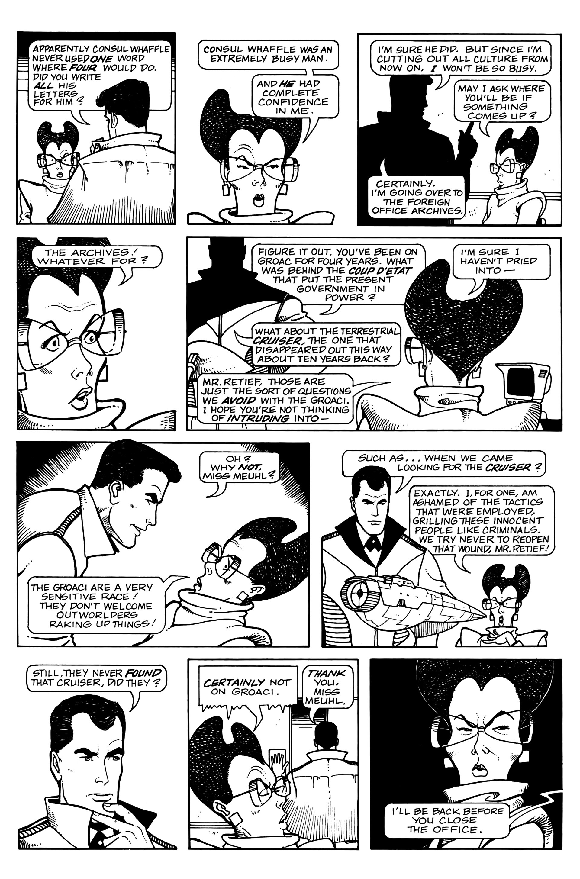 Read online Retief (1987) comic -  Issue #1 - 4