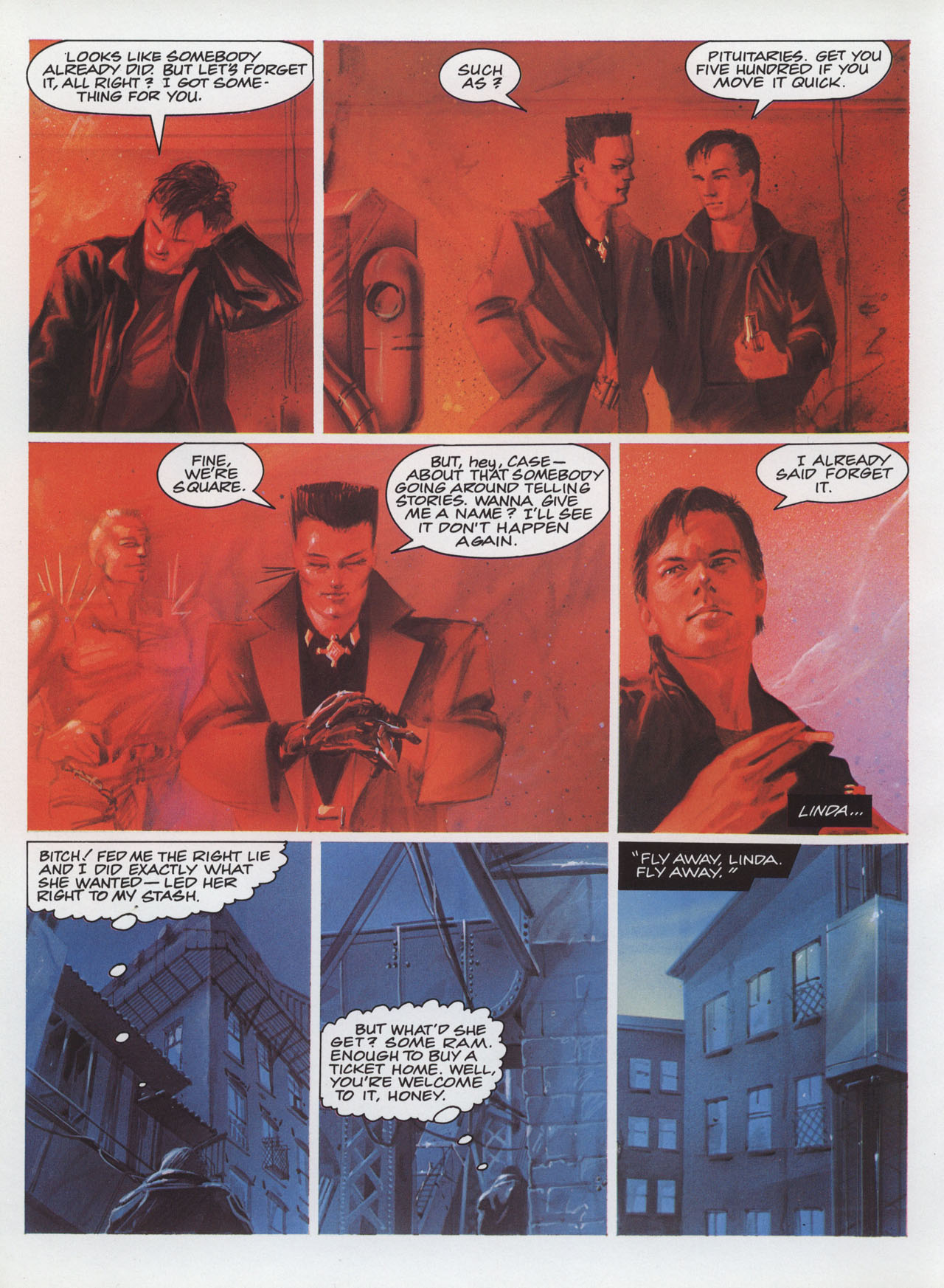 Read online Marvel Graphic Novel comic -  Issue #52 - Neuromancer - 22