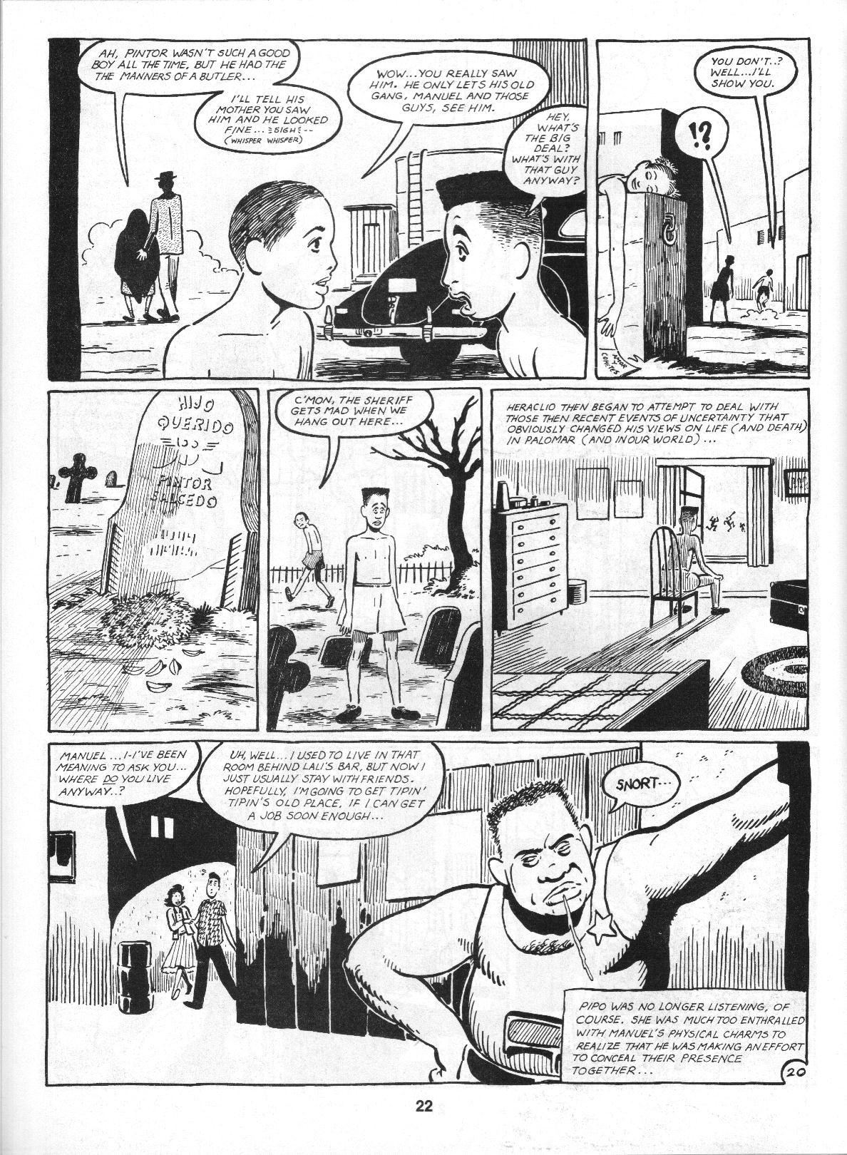 Read online Love and Rockets (1982) comic -  Issue #3 - 24