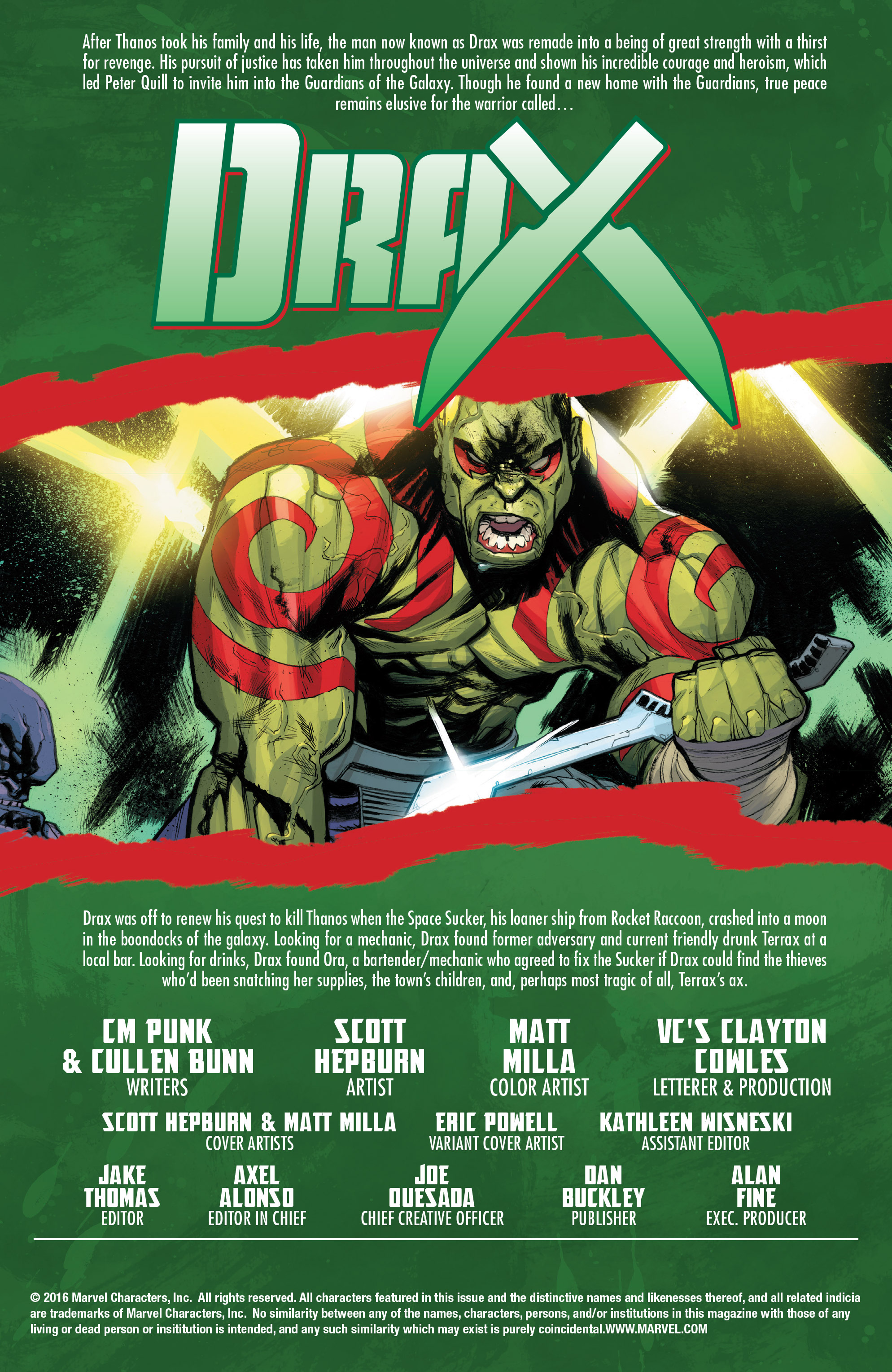 Read online Drax (2016) comic -  Issue #3 - 2