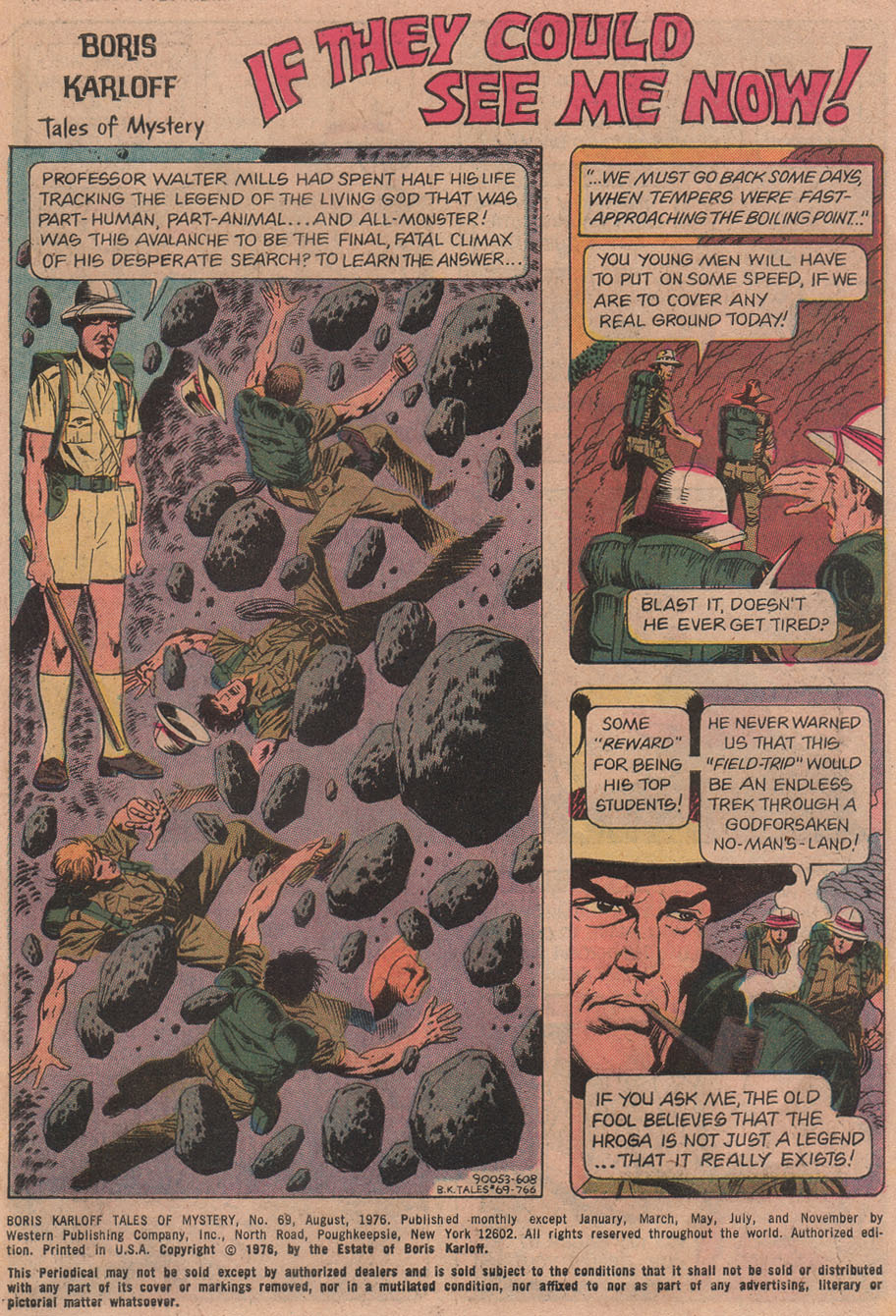 Read online Boris Karloff Tales of Mystery comic -  Issue #69 - 3