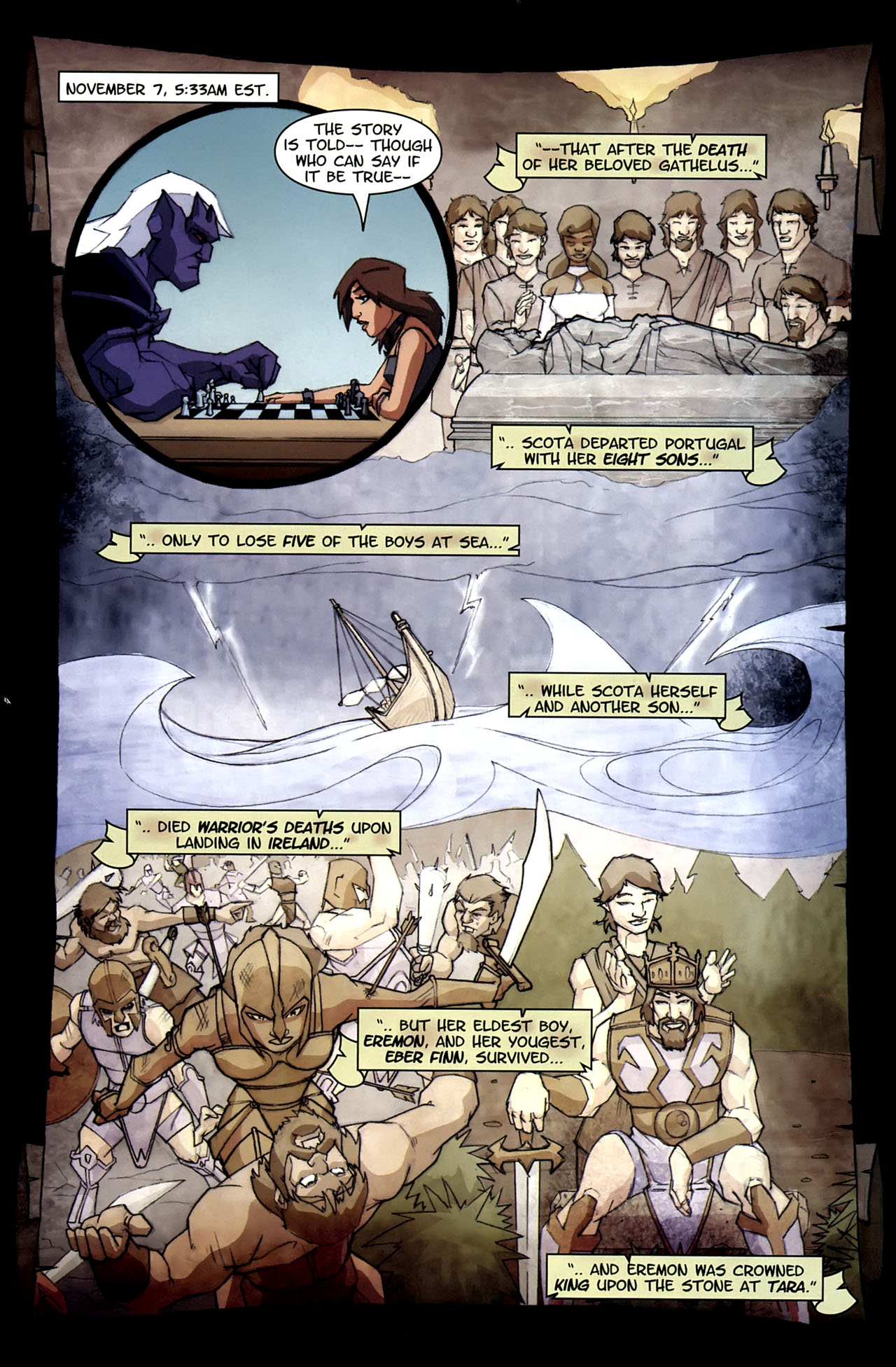 Read online Gargoyles (2006) comic -  Issue #7 - 24