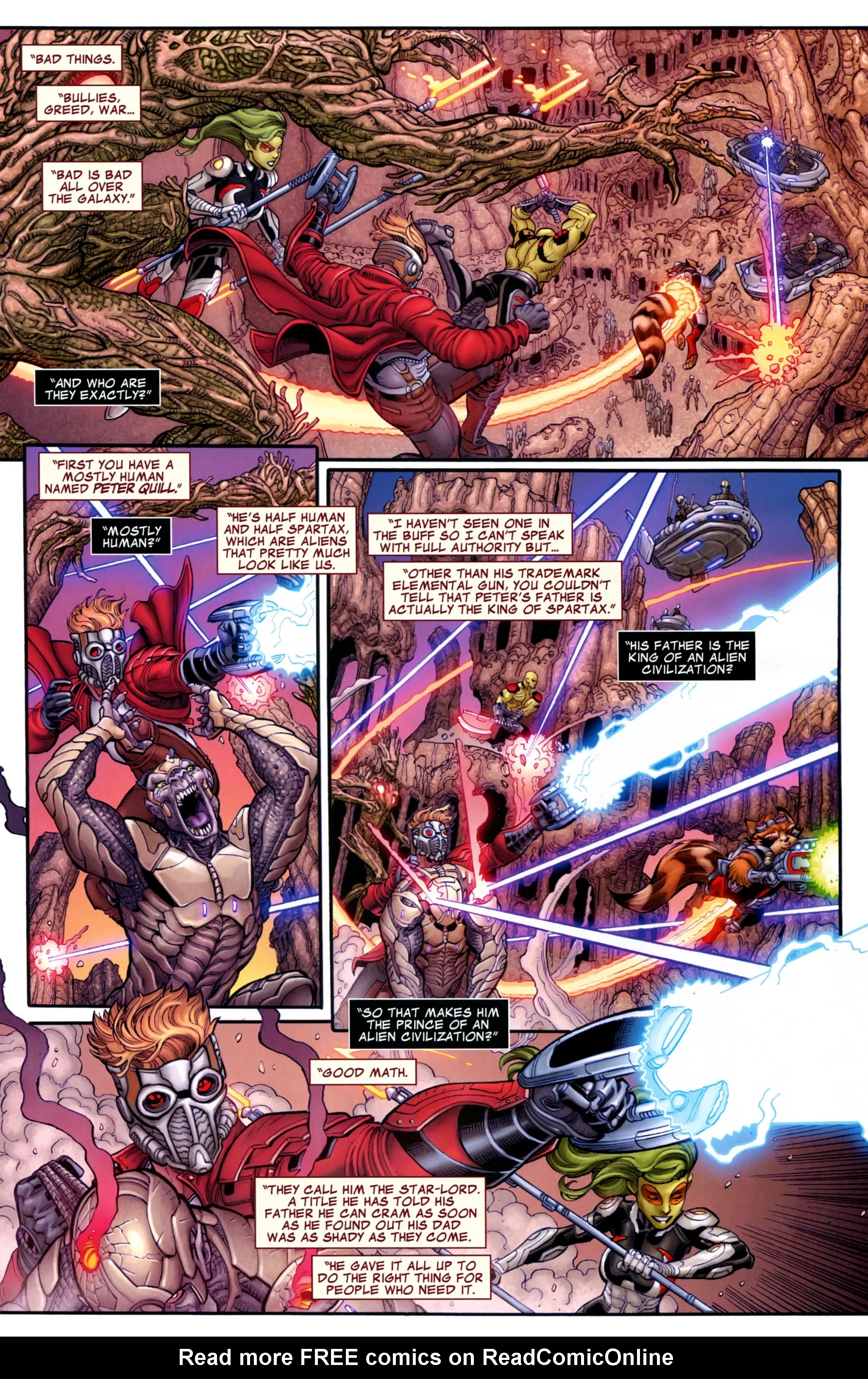 Read online Free Comic Book Day 2014 comic -  Issue # Guardians of the Galaxy - 5