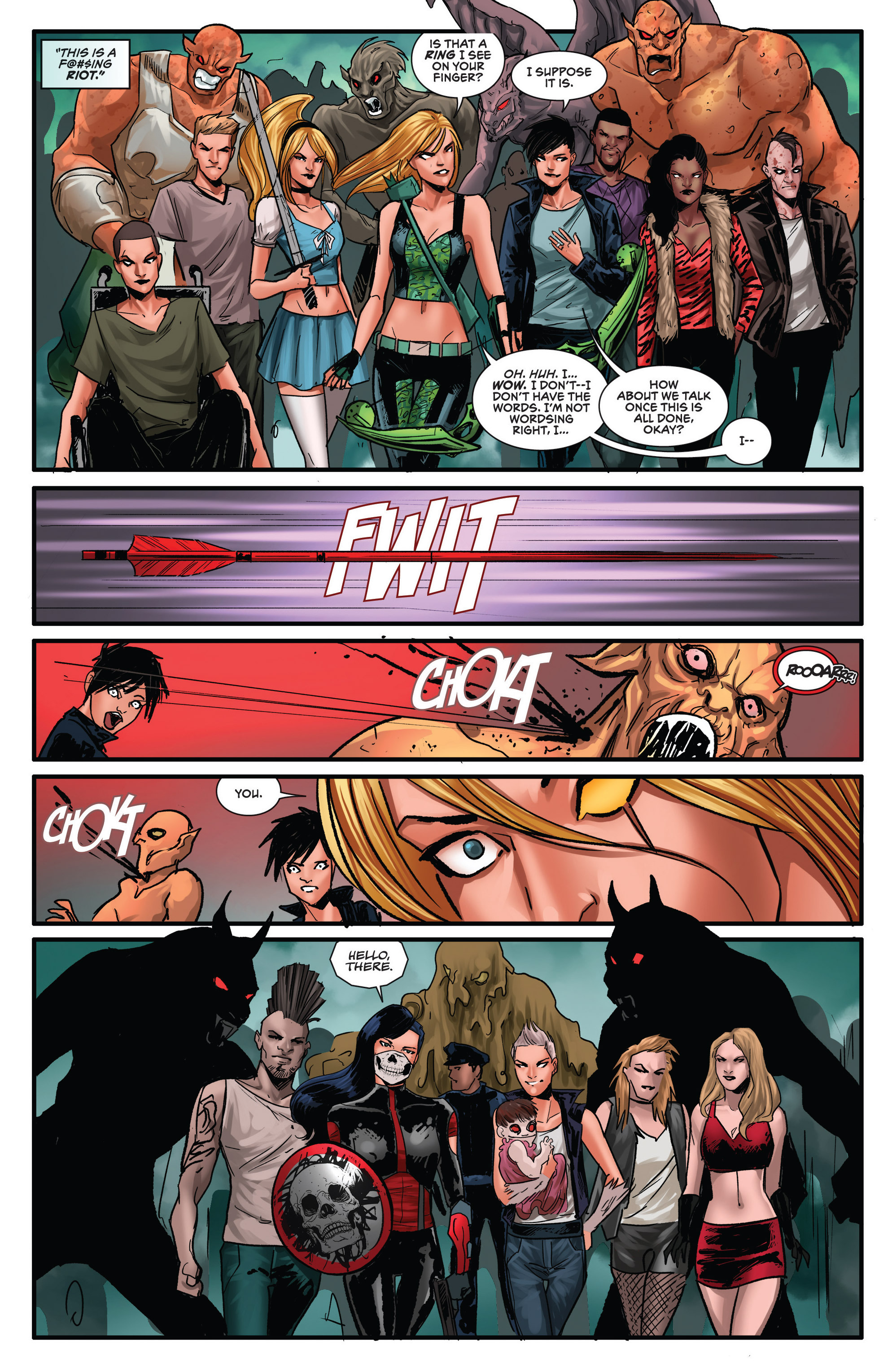 Read online Grimm Fairy Tales presents Robyn Hood (2014) comic -  Issue #19 - 15