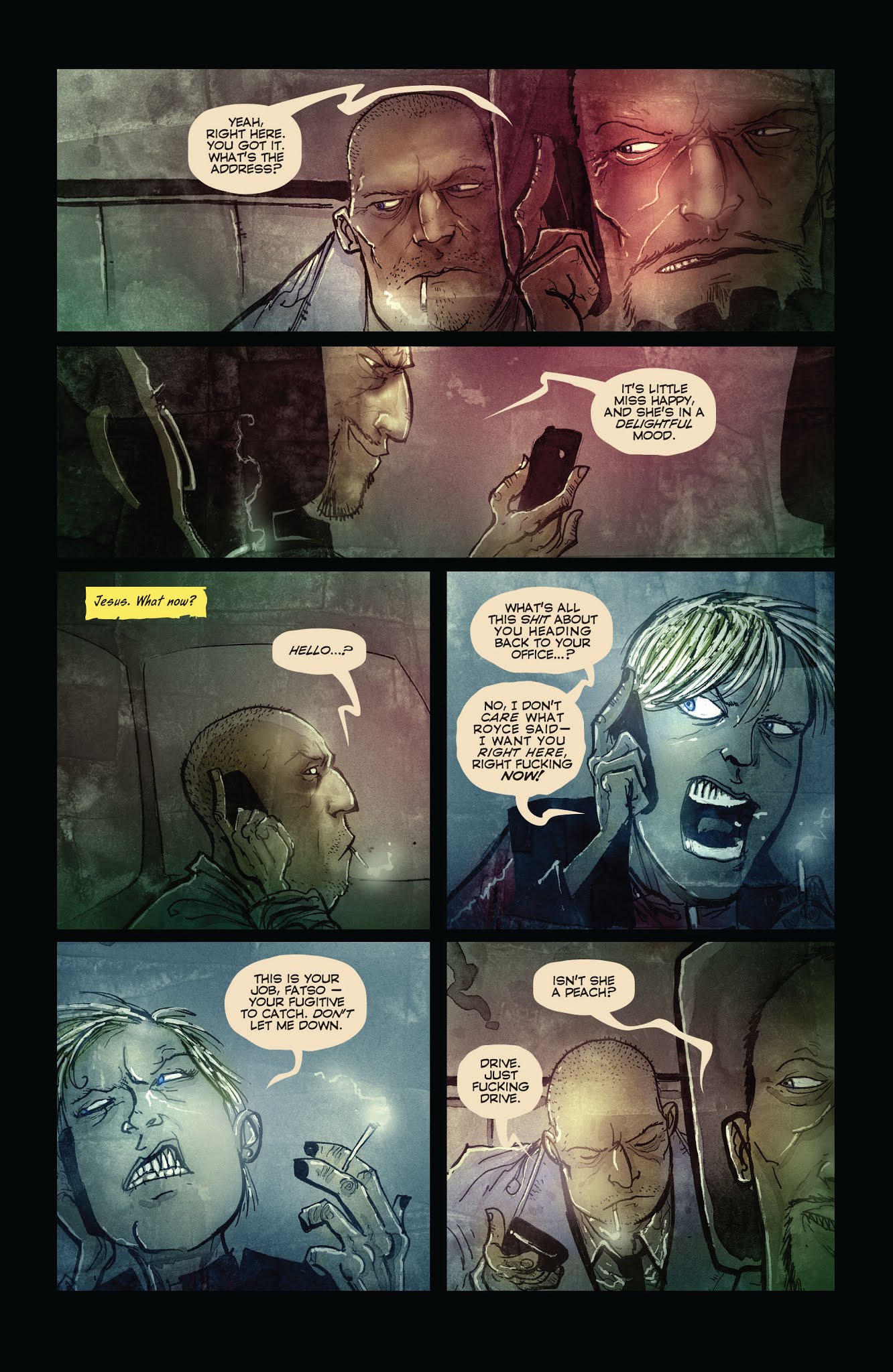 Read online Choker comic -  Issue #4 - 7