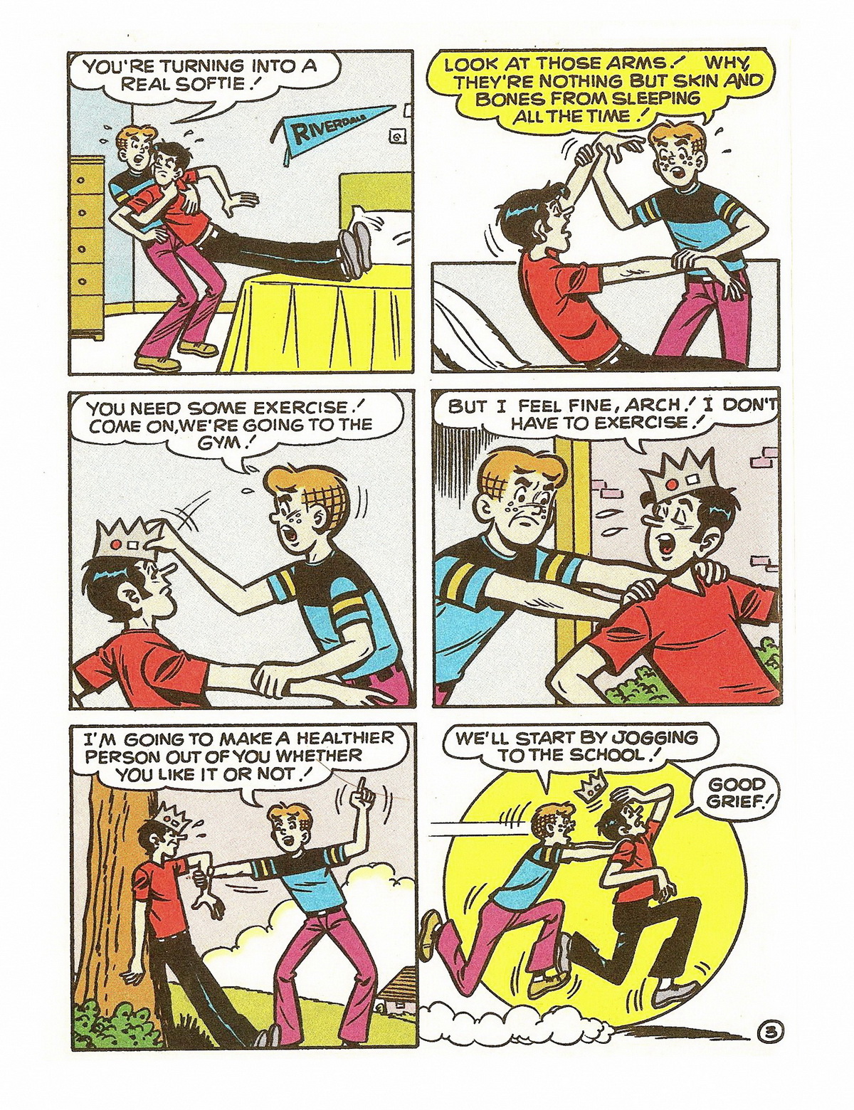 Read online Jughead's Double Digest Magazine comic -  Issue #39 - 68