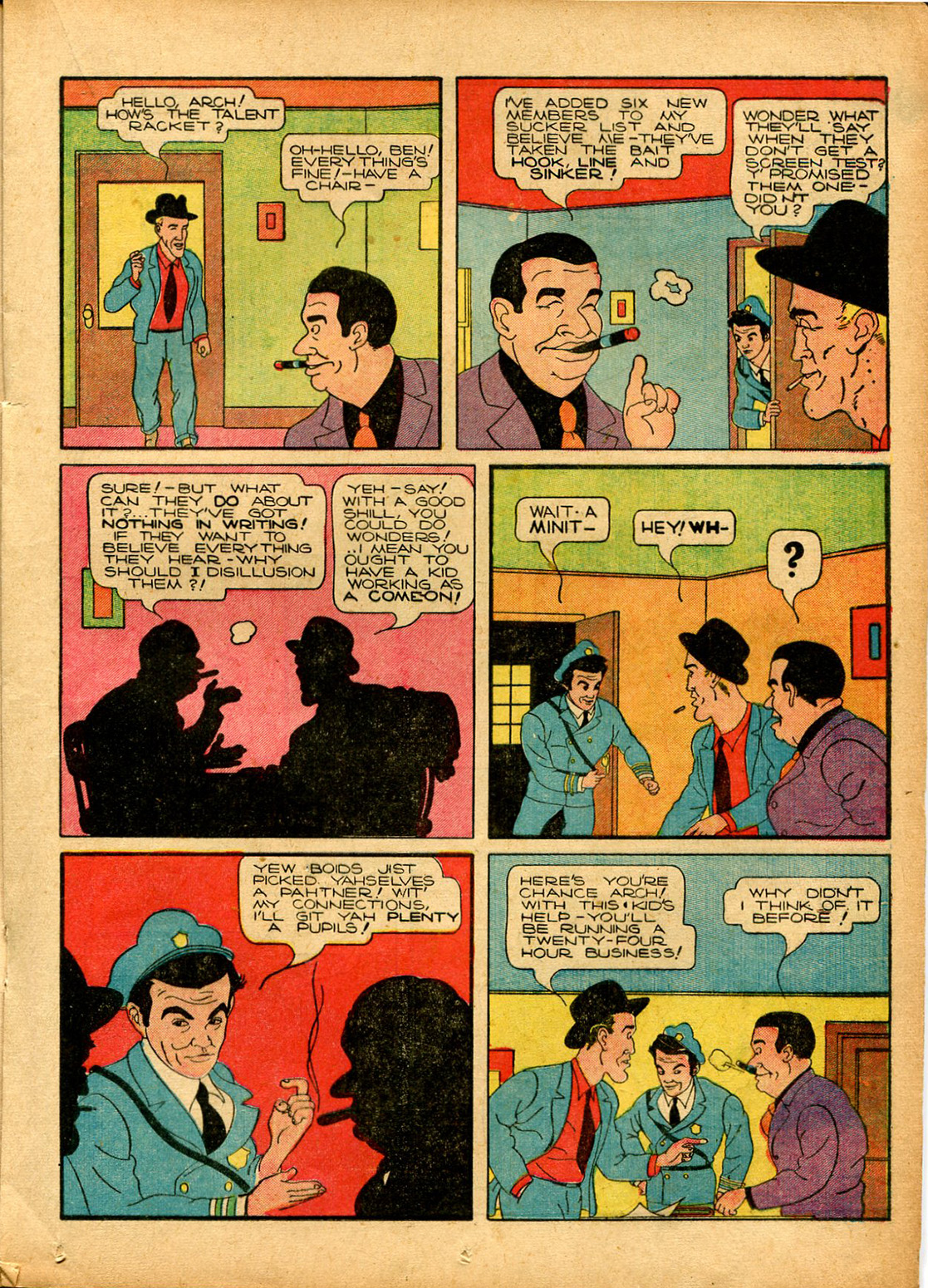 Read online Shadow Comics comic -  Issue #13 - 33