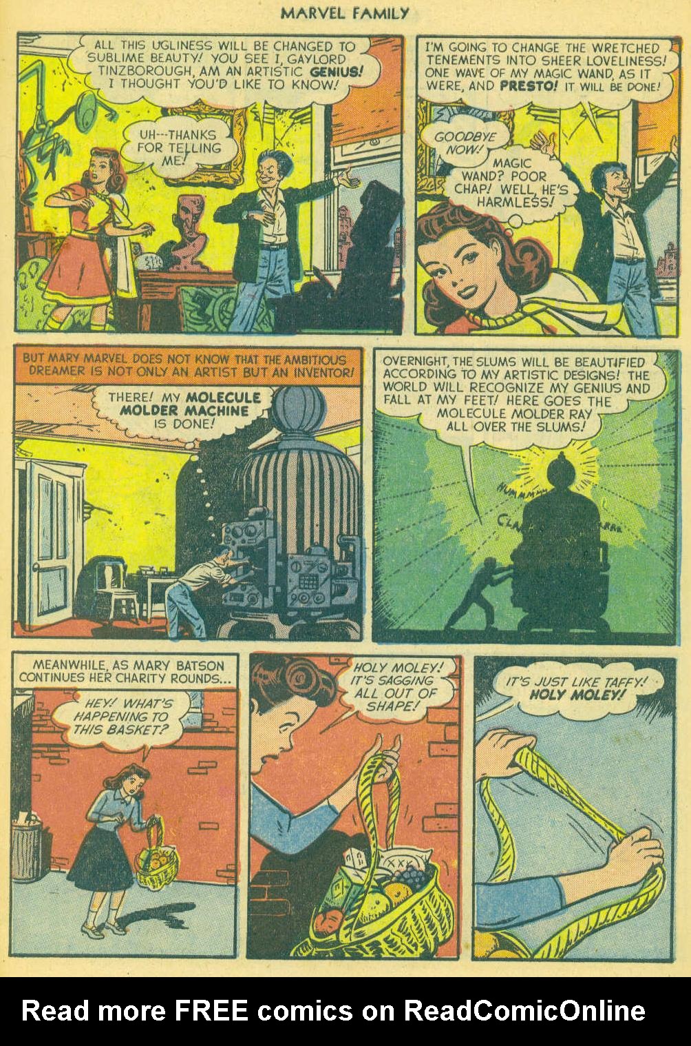 Read online The Marvel Family comic -  Issue #65 - 7