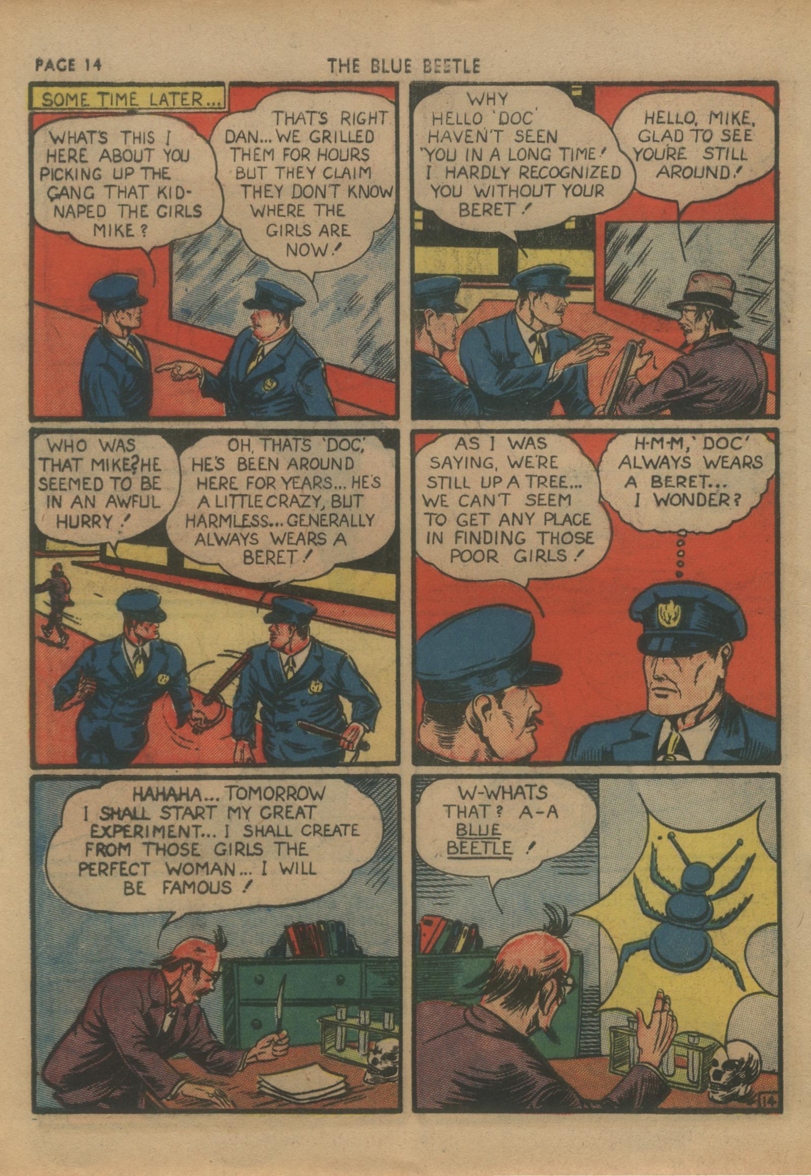 Read online The Blue Beetle comic -  Issue #3 - 16