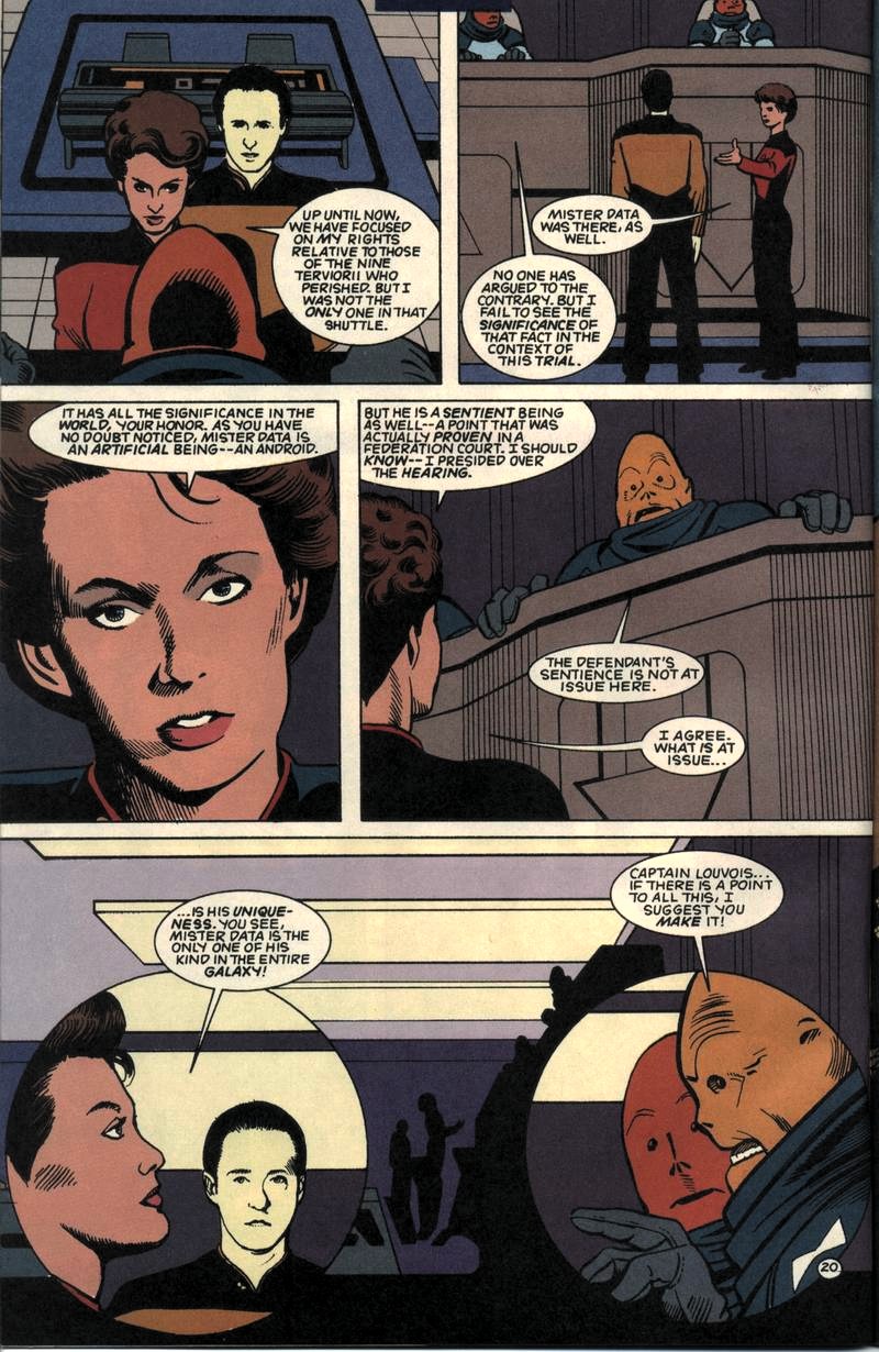 Read online Star Trek: The Next Generation (1989) comic -  Issue #55 - 21