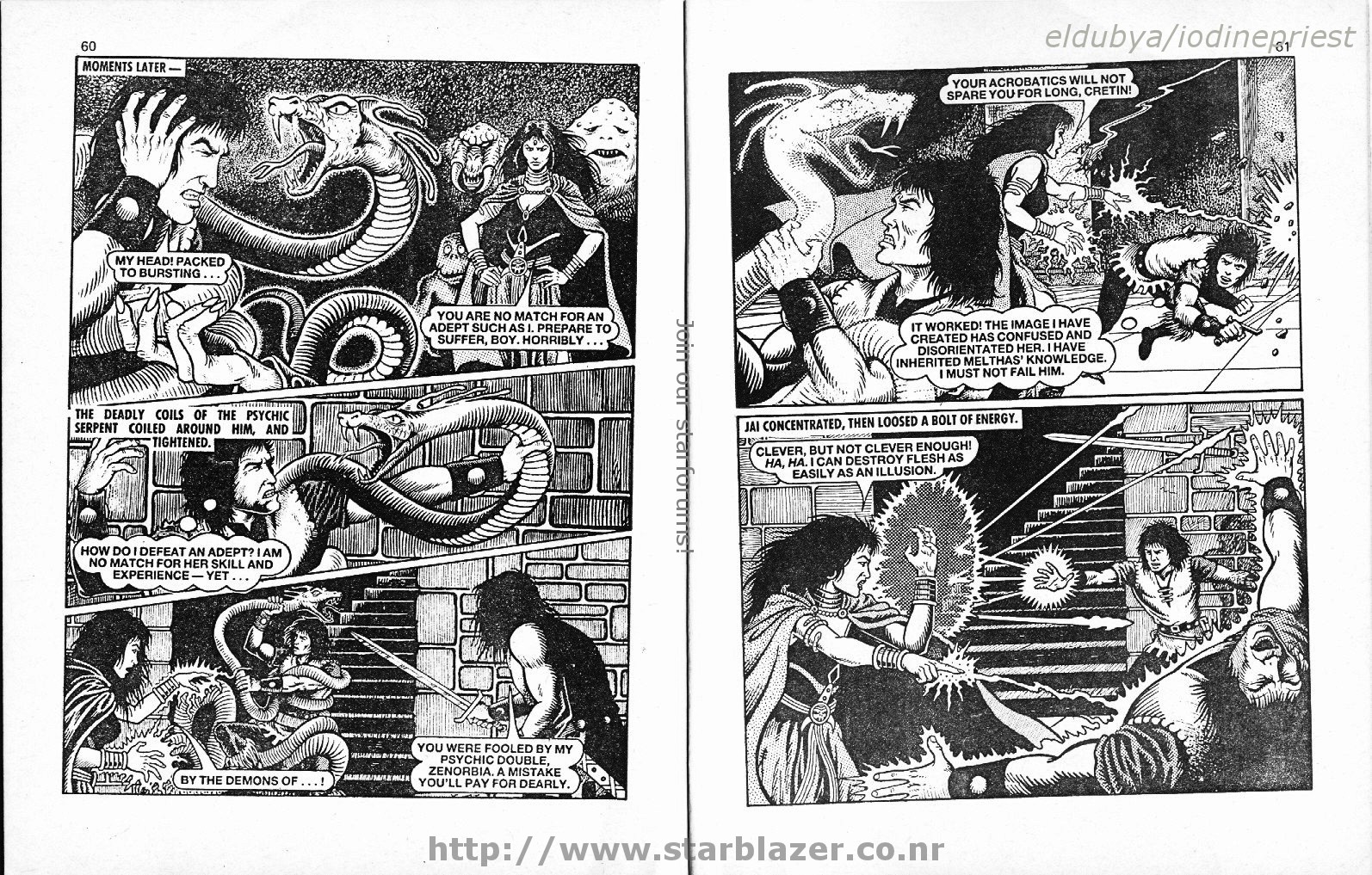 Read online Starblazer comic -  Issue #192 - 32