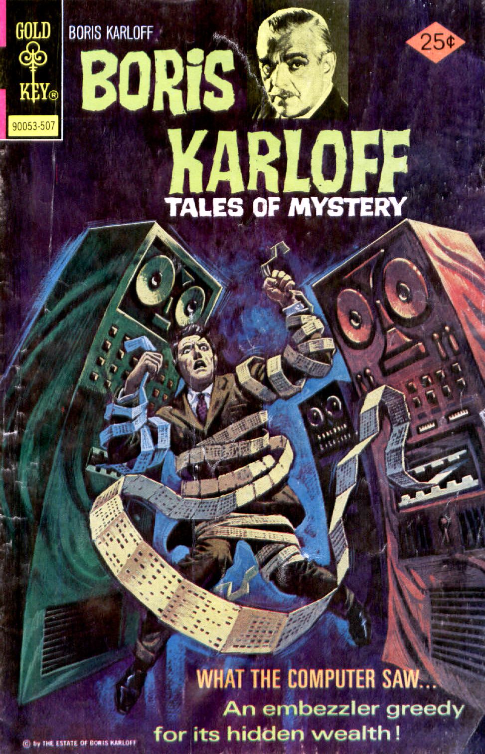 Read online Boris Karloff Tales of Mystery comic -  Issue #62 - 1
