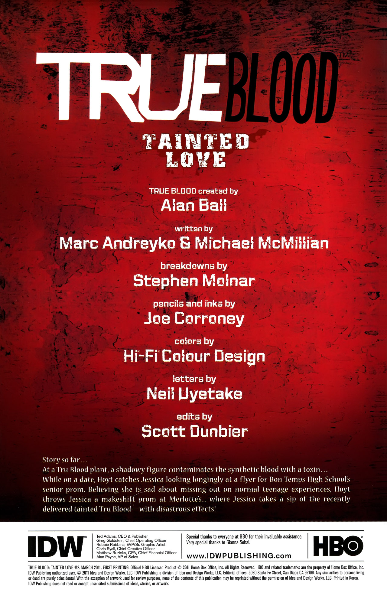 Read online True Blood: Tainted Love comic -  Issue #2 - 4