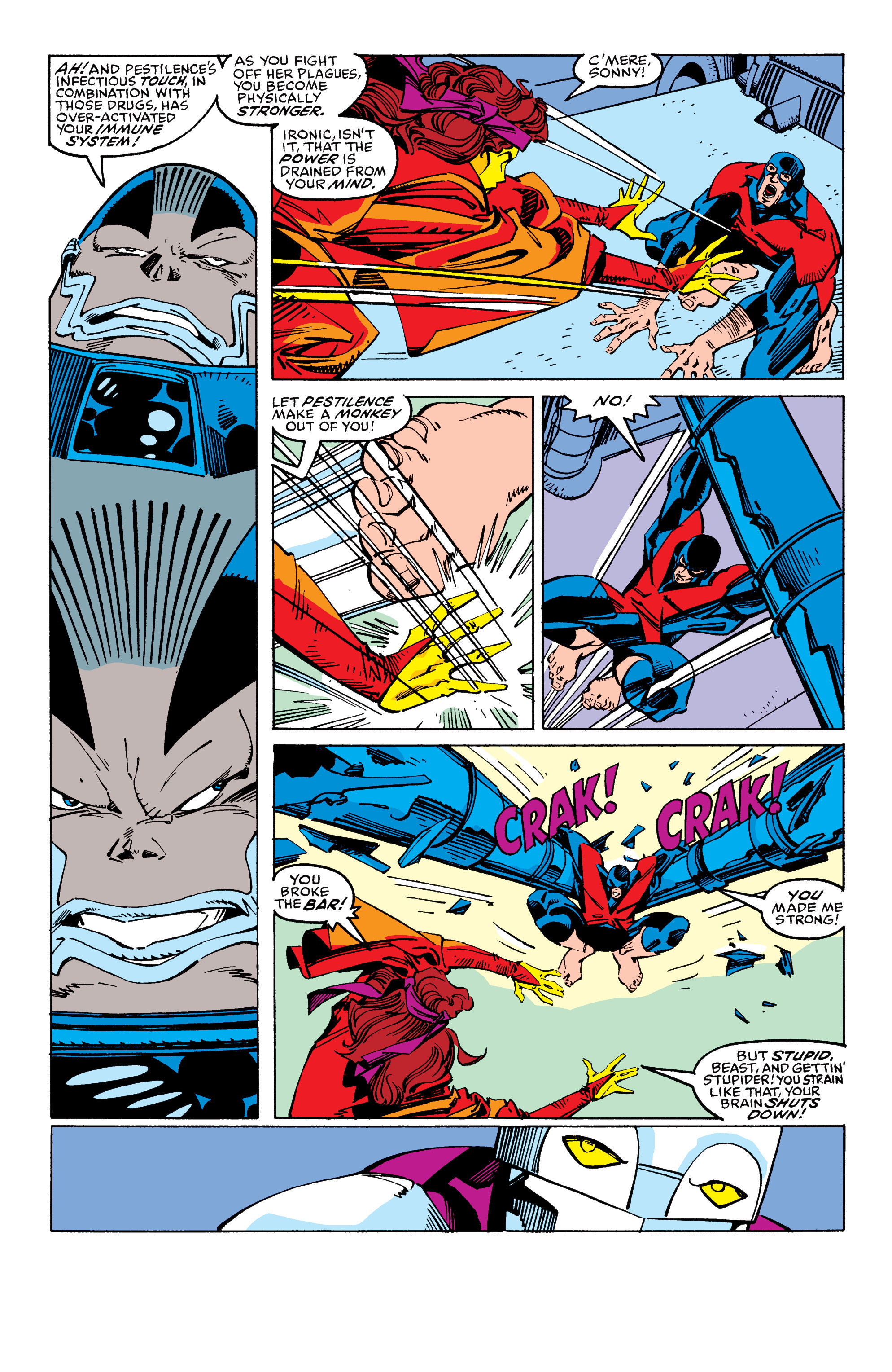 Read online X-Men Milestones: Fall of the Mutants comic -  Issue # TPB (Part 2) - 94