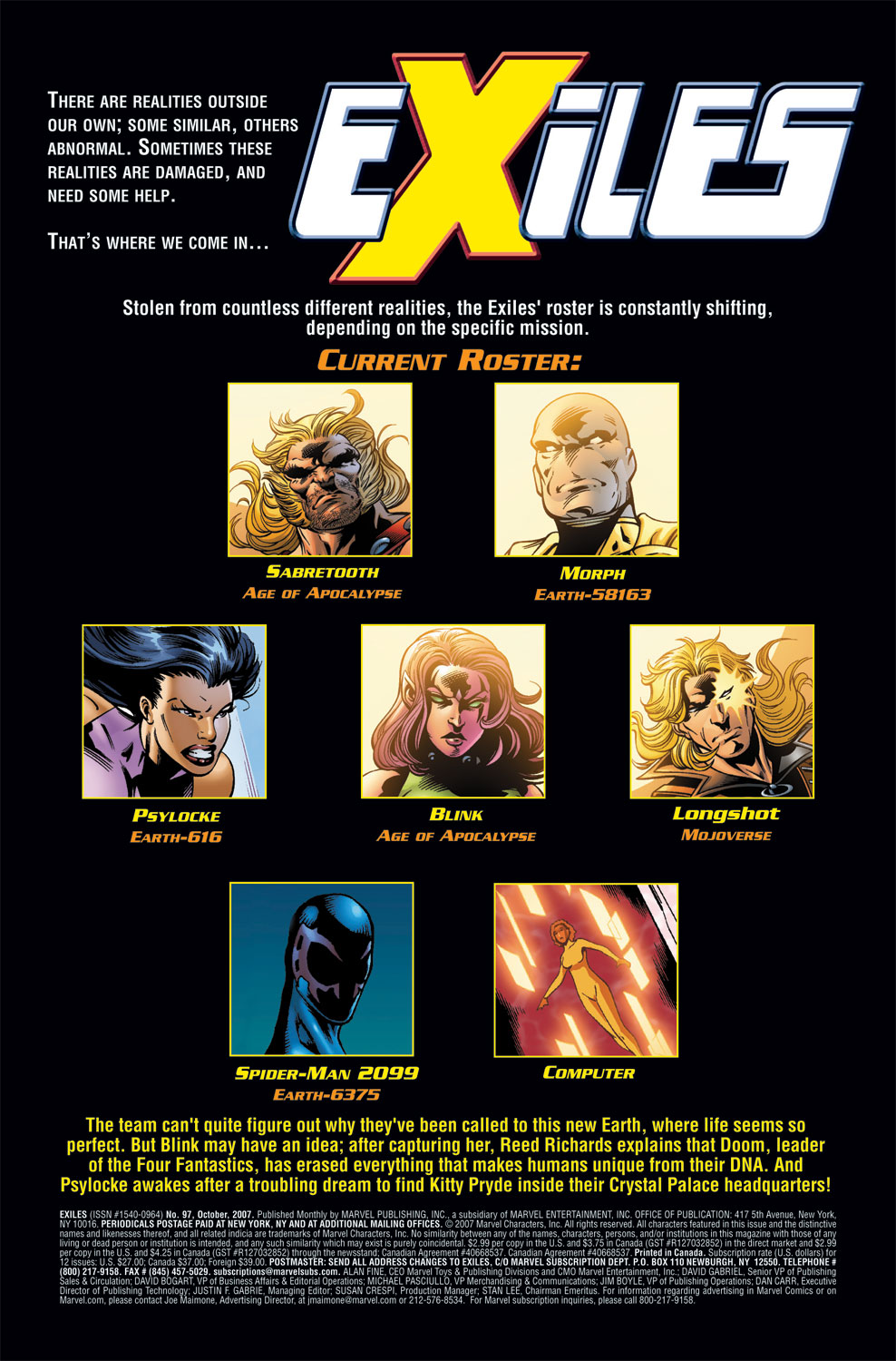 Read online Exiles (2001) comic -  Issue #97 - 2