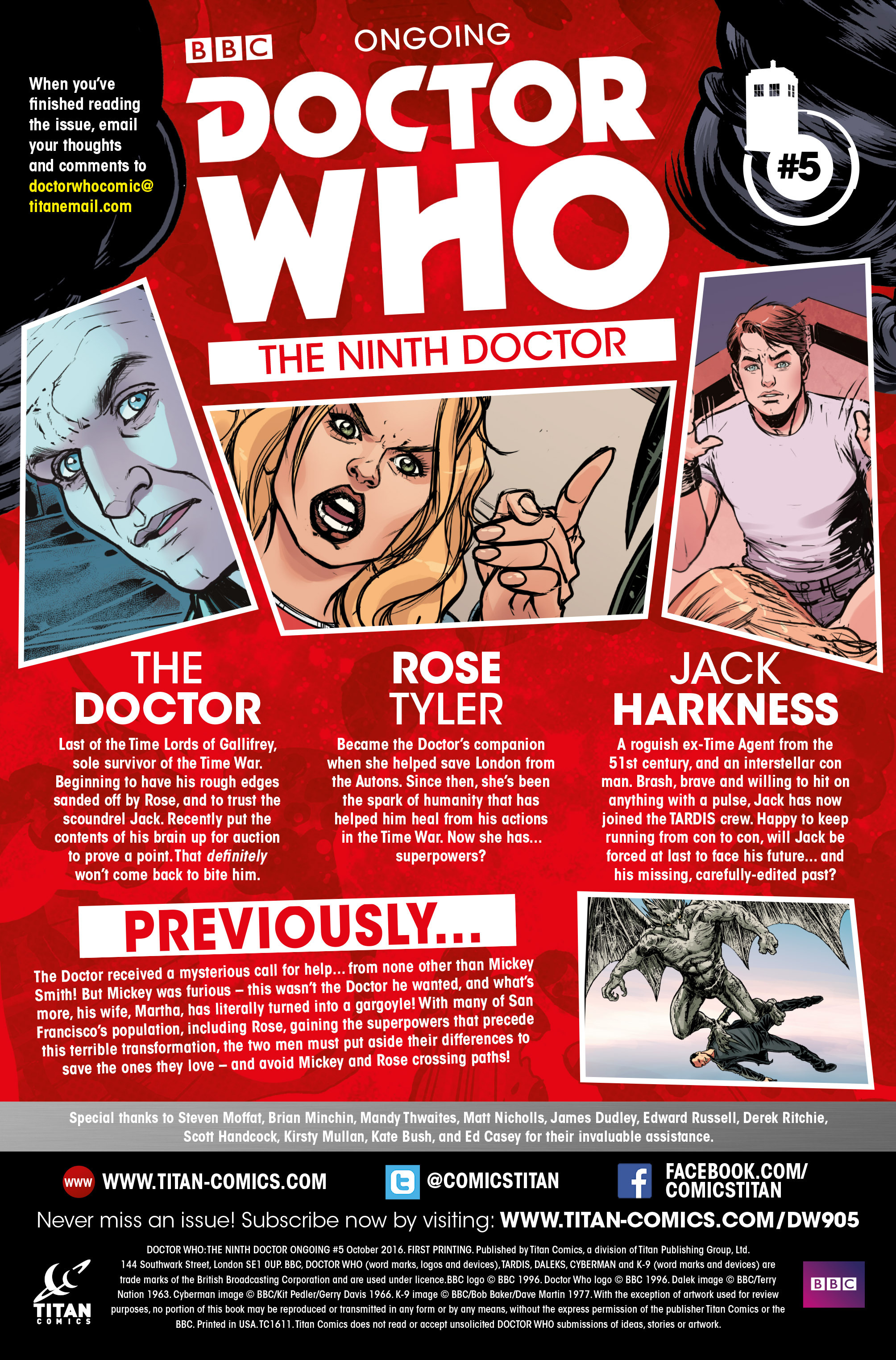 Read online Doctor Who: The Ninth Doctor (2016) comic -  Issue #5 - 4
