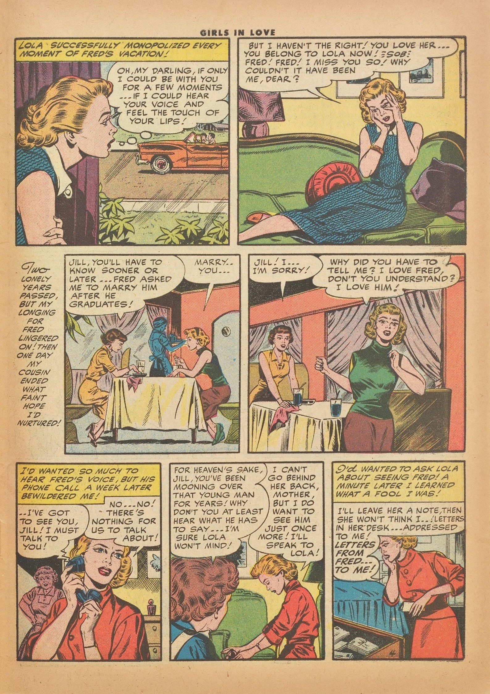 Read online Girls in Love (1955) comic -  Issue #51 - 31