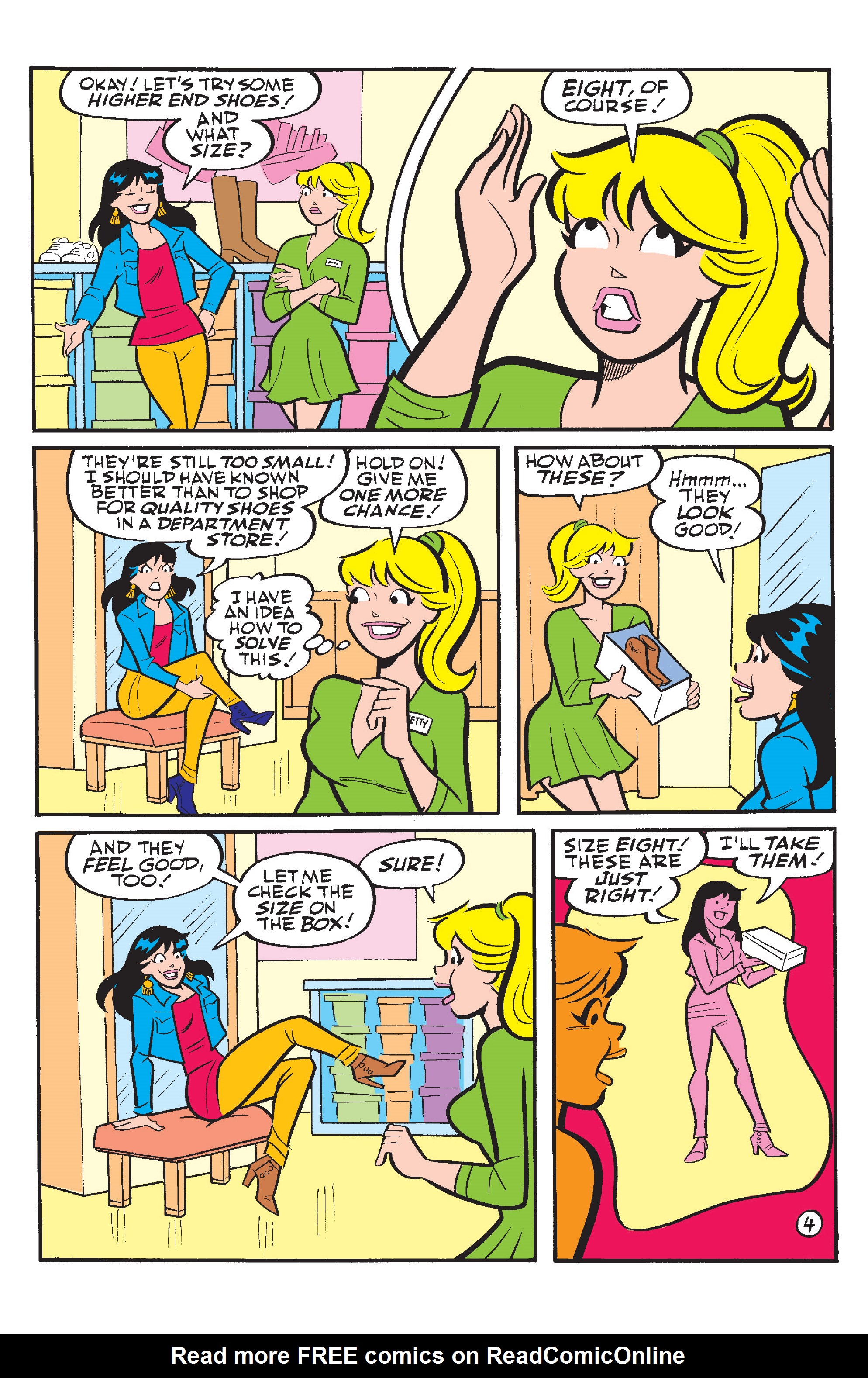 Read online Betty & Veronica Best Friends Forever: At Movies comic -  Issue #4 - 16