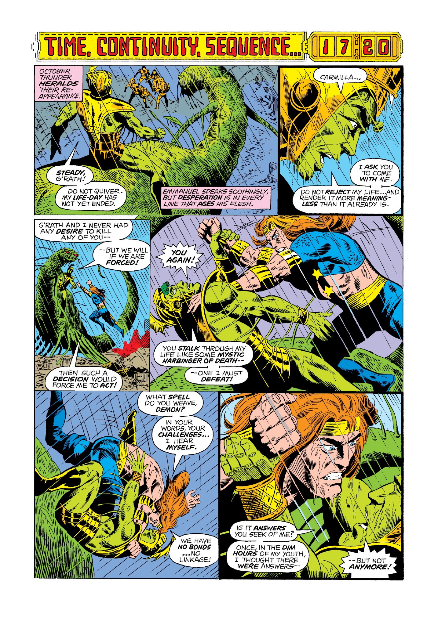 Read online Marvel Masterworks: Killraven comic -  Issue # TPB 1 (Part 4) - 16