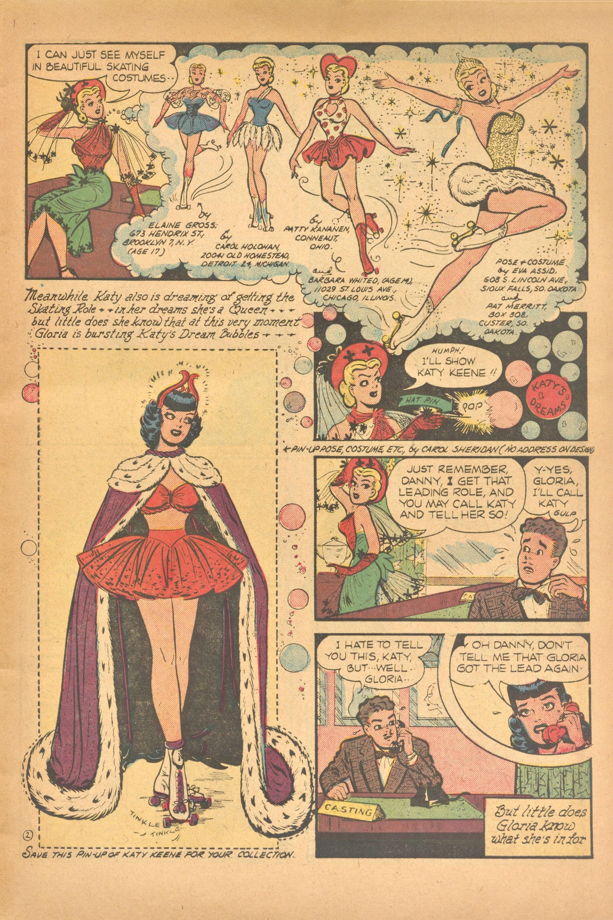 Read online Katy Keene (1949) comic -  Issue #19 - 9