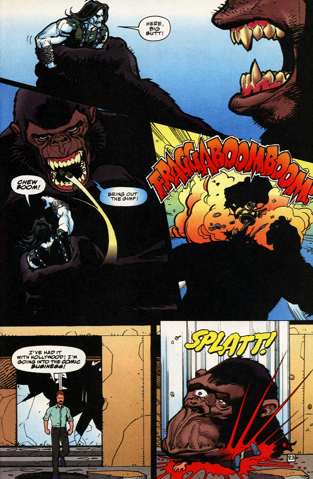 Read online Lobo Goes to Hollywood comic -  Issue # Full - 24