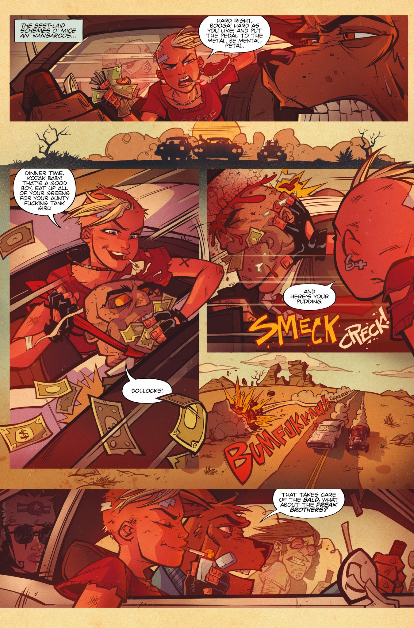 Read online Tank Girl: 21st Century Tank Girl comic -  Issue #2 - 5
