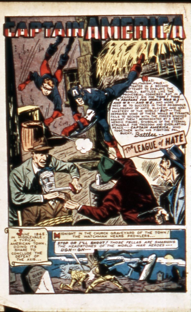 Read online Captain America Comics comic -  Issue #49 - 3