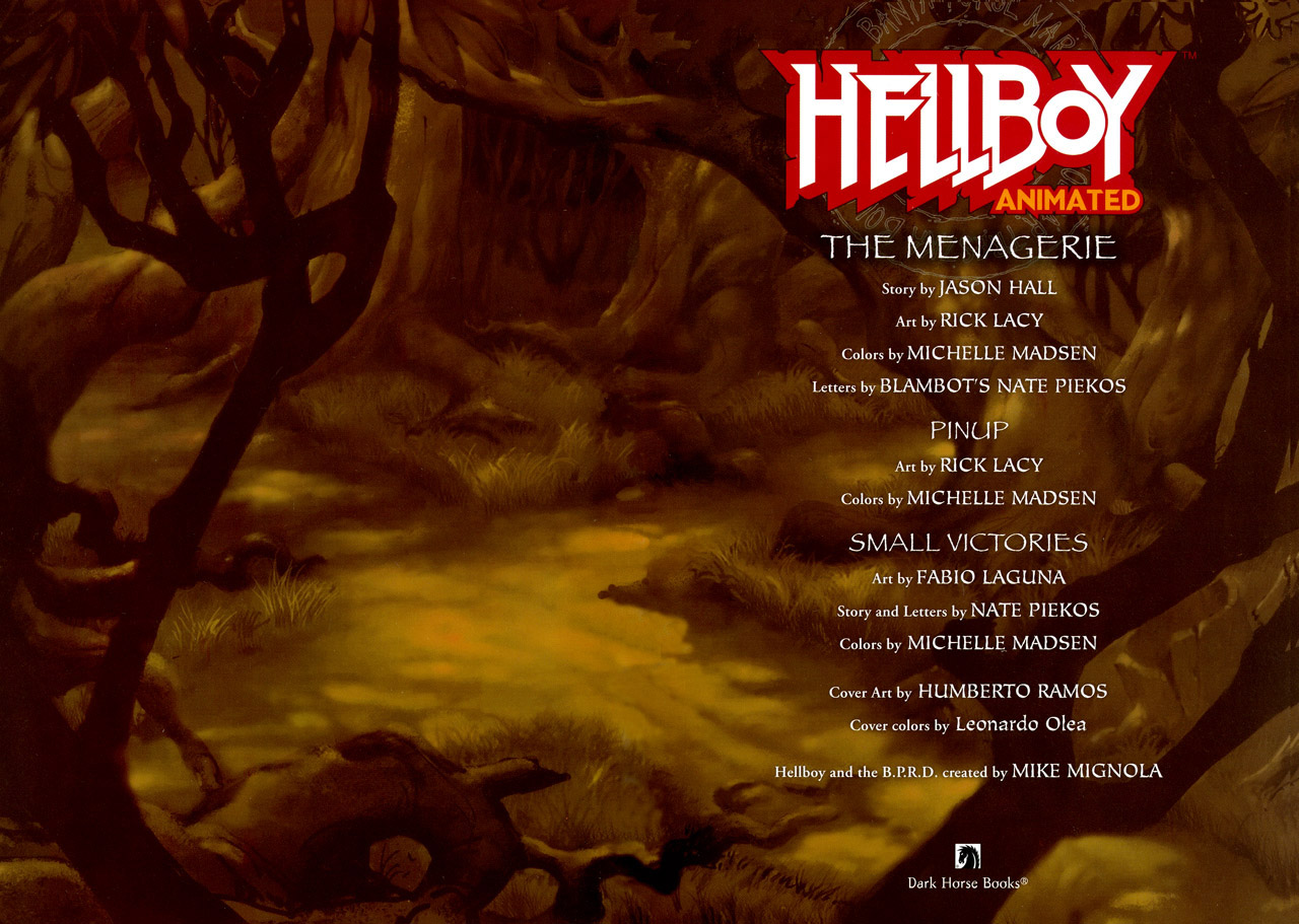 Read online Hellboy Animated: The Menagerie comic -  Issue # TPB - 3