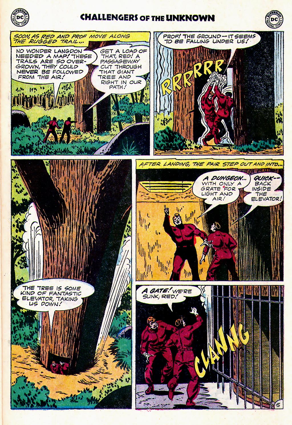 Challengers of the Unknown (1958) Issue #23 #23 - English 7