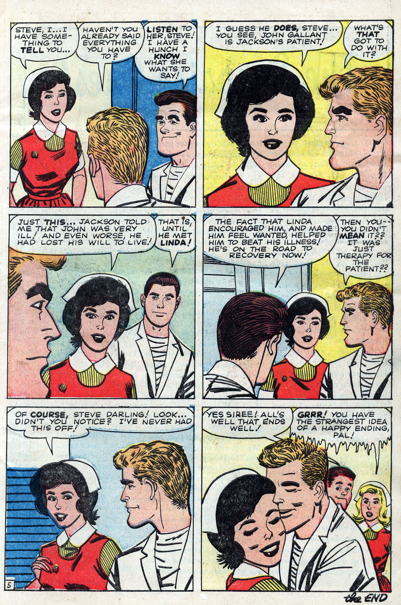 Read online Linda Carter, Student Nurse comic -  Issue #2 - 7