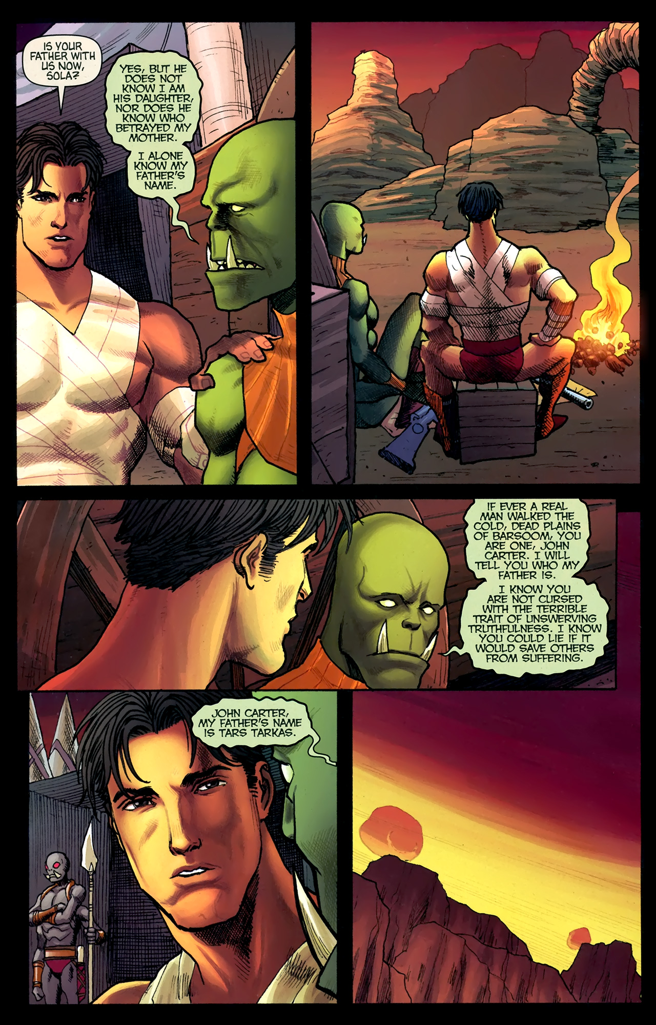 Read online Warlord of Mars comic -  Issue #6 - 8