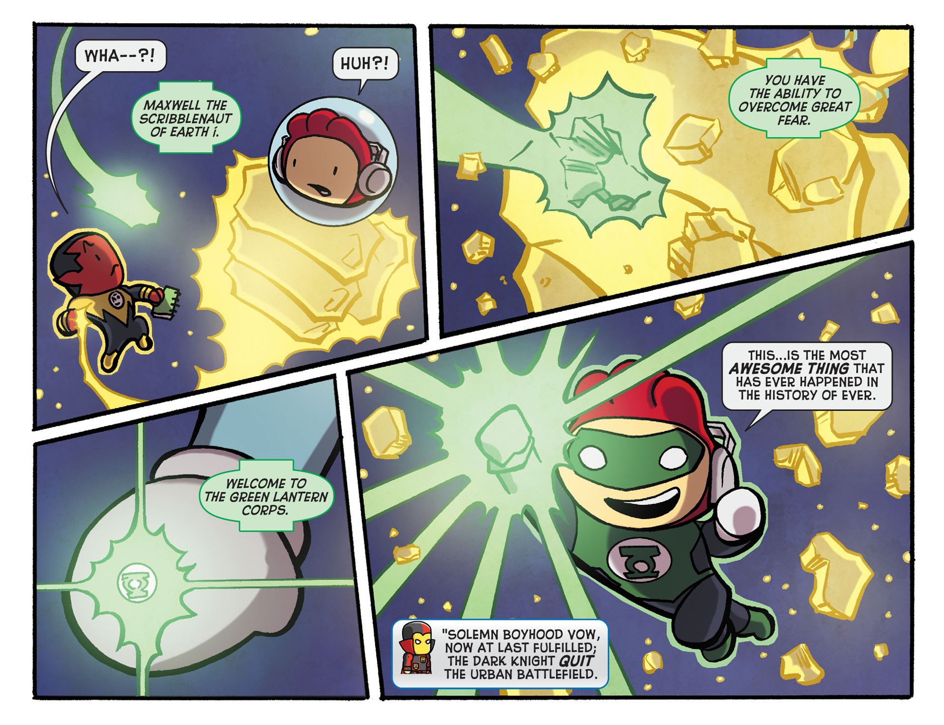 Read online Scribblenauts Unmasked: A Crisis of Imagination comic -  Issue #7 - 14