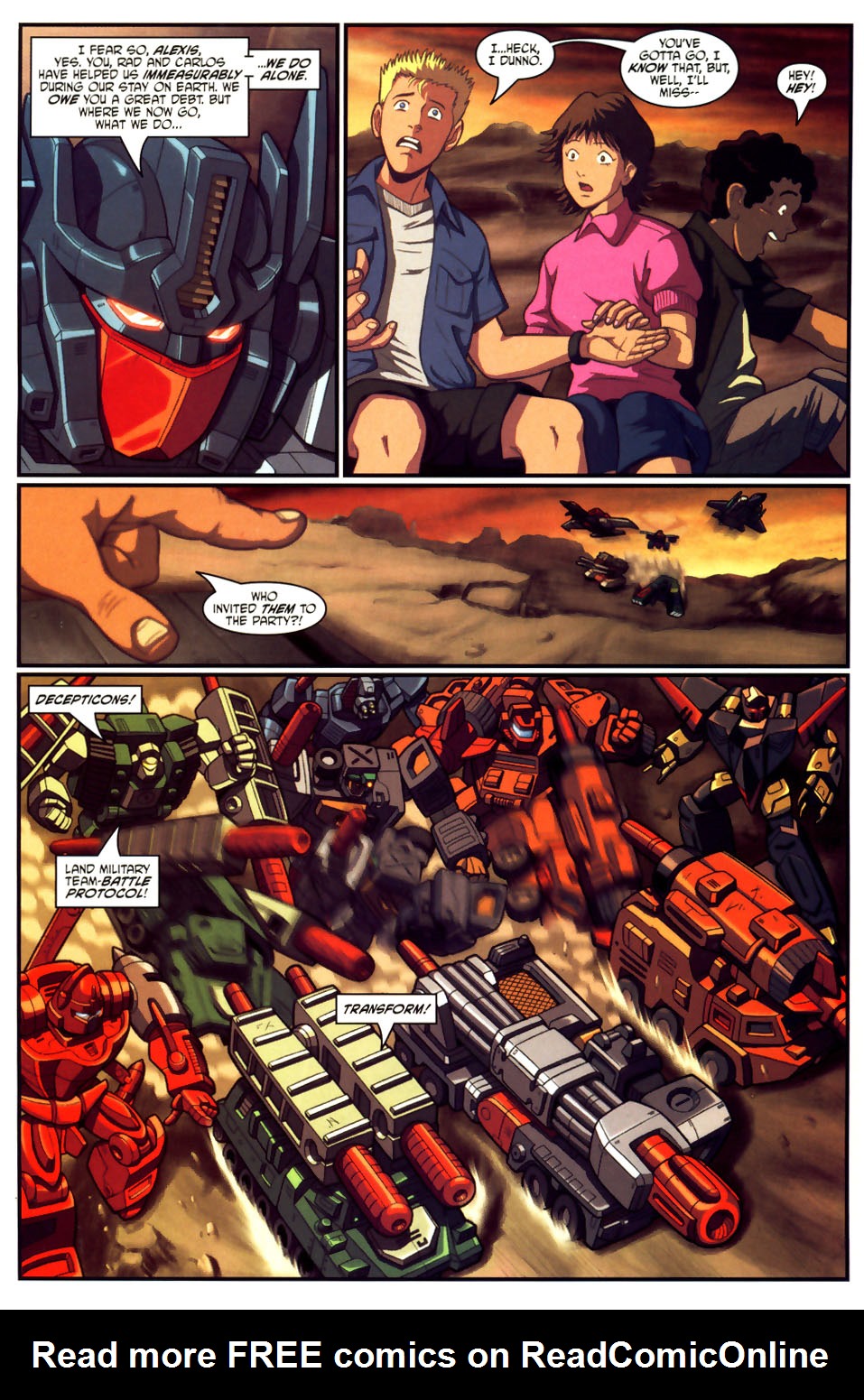Read online Transformers Armada comic -  Issue #18 - 6