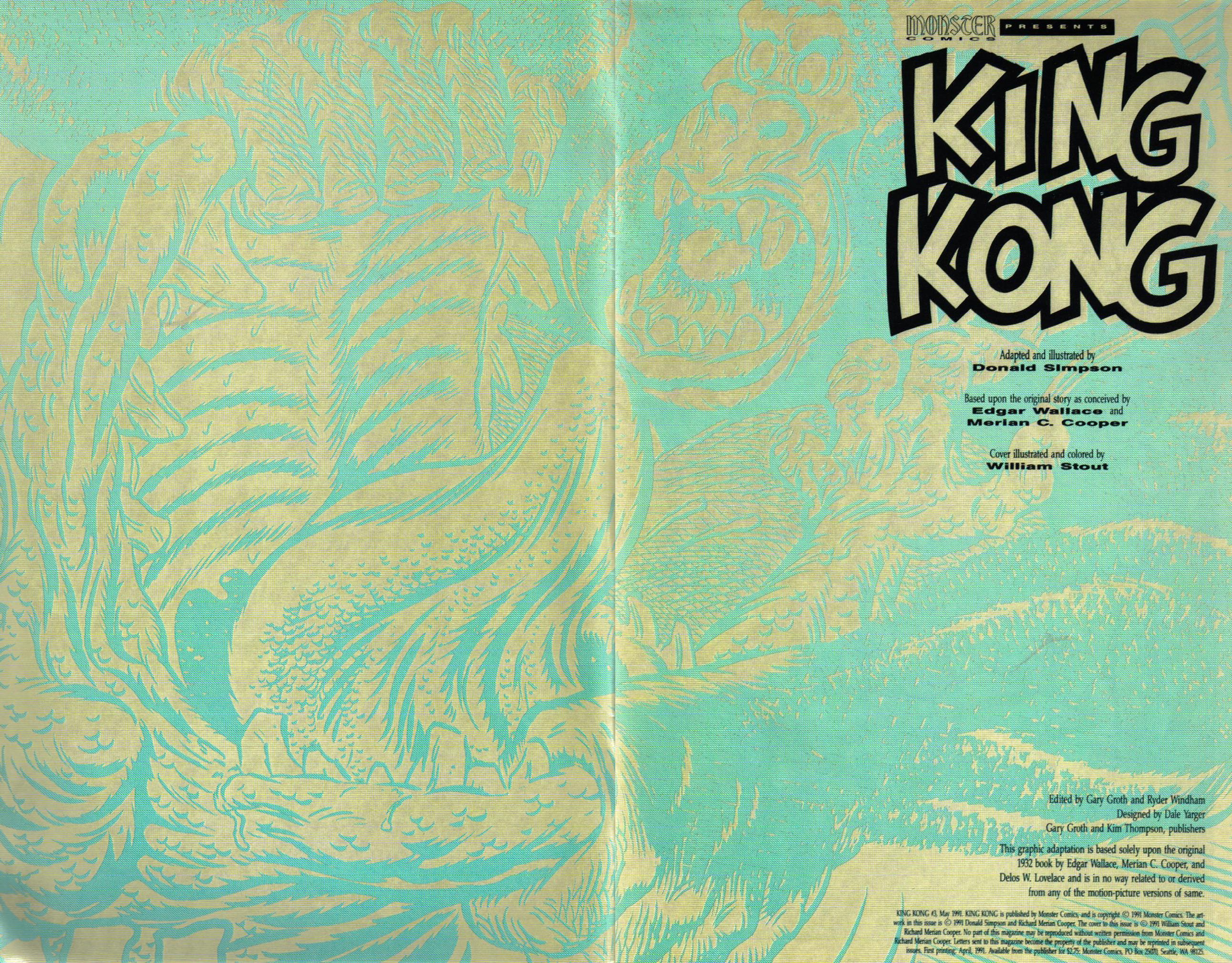 Read online King Kong (1991) comic -  Issue #3 - 2
