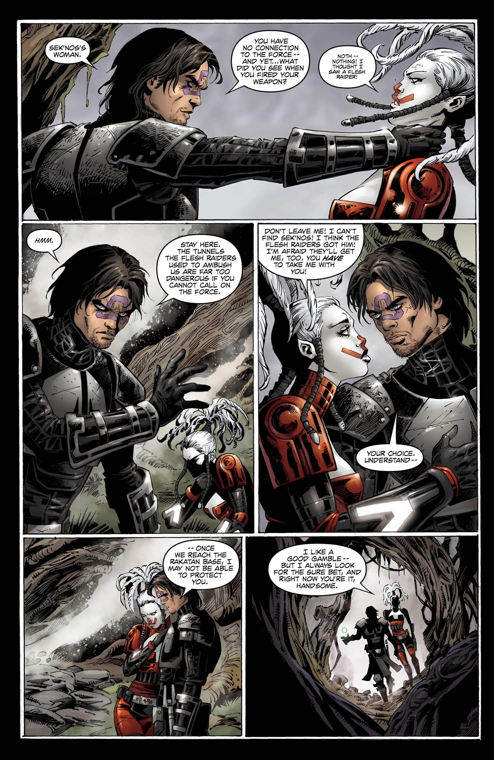 Read online Star Wars: Dawn of the Jedi - Force War comic -  Issue #2 - 22