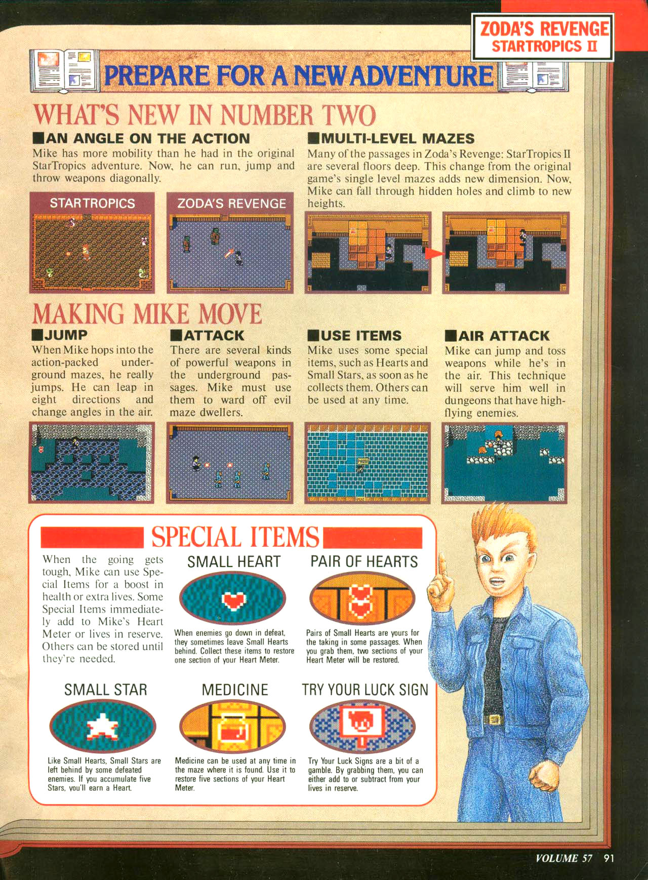 Read online Nintendo Power comic -  Issue #57 - 88